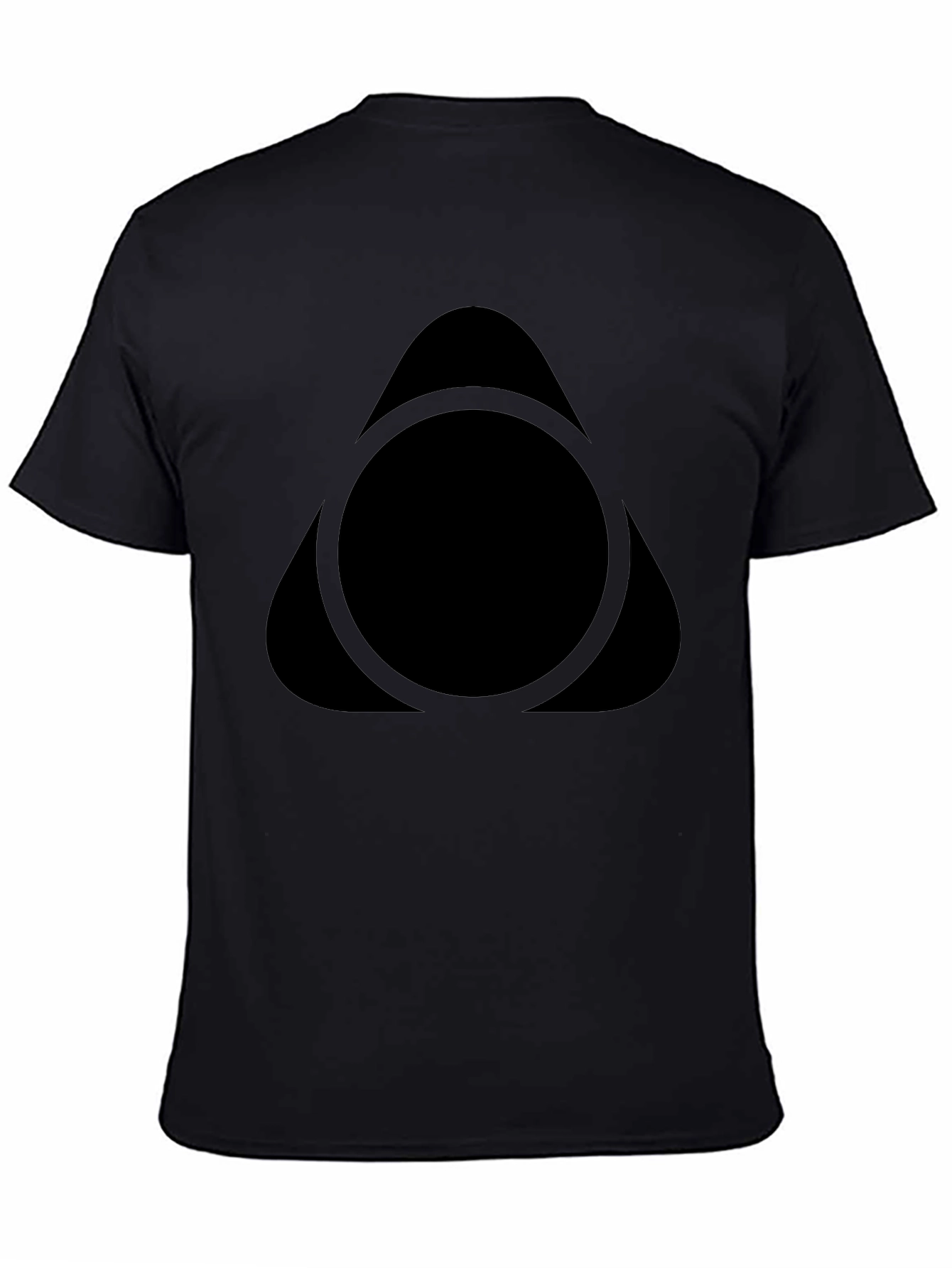 Geometric Black T-Shirt
