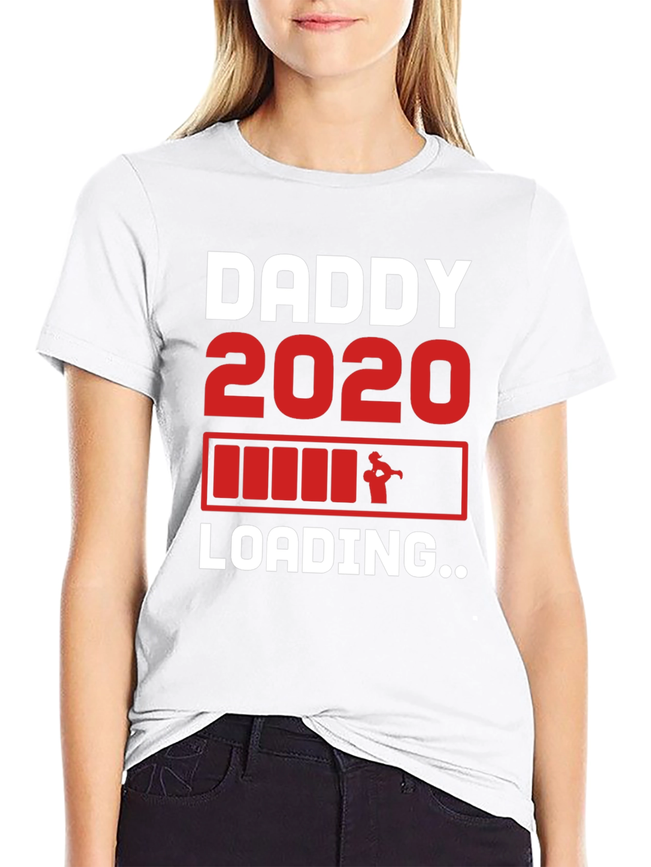 Daddy 2020 Loading T-Shirt - New Dad Gift