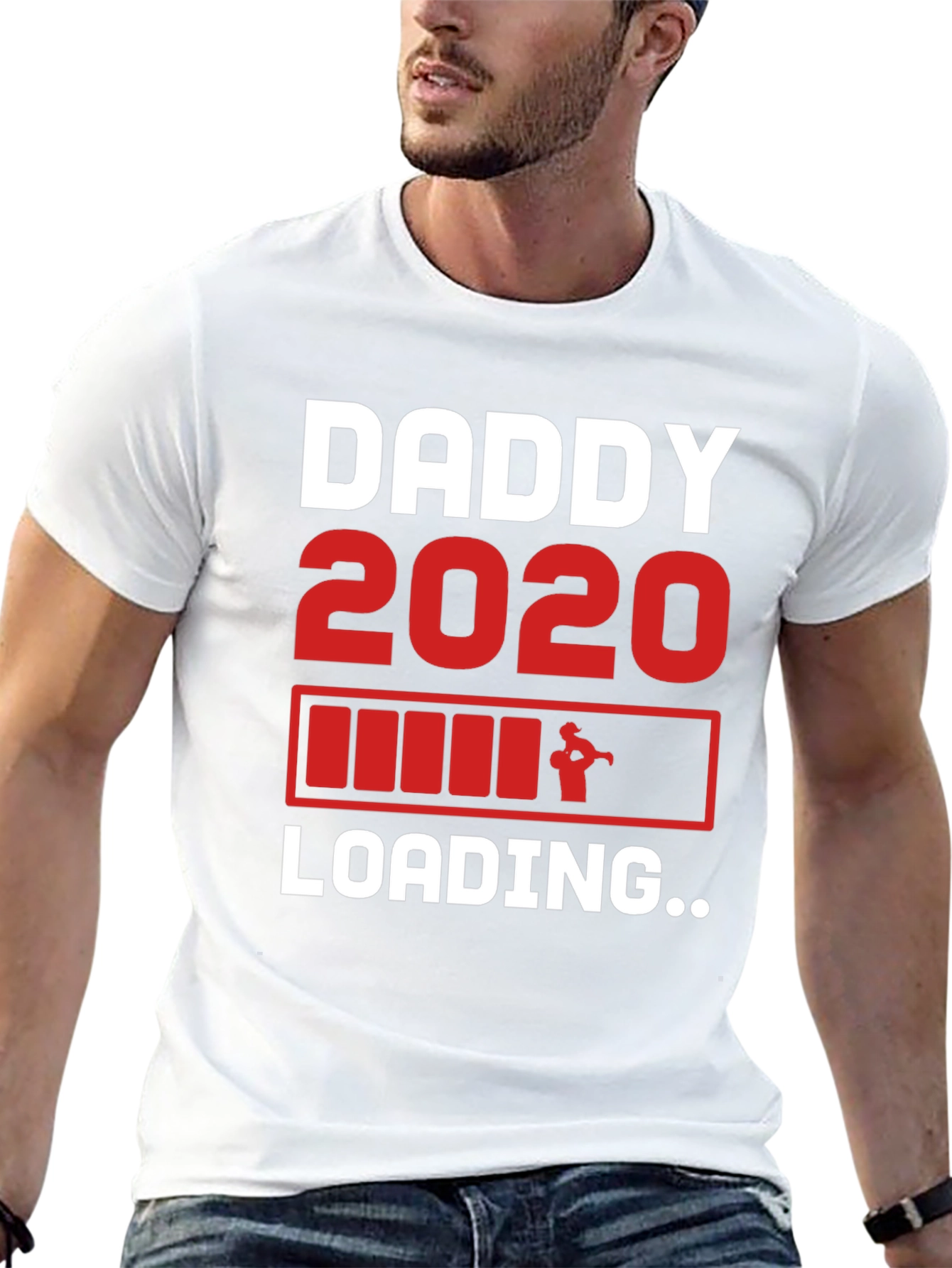 Daddy 2020 Loading T-Shirt - New Dad Gift