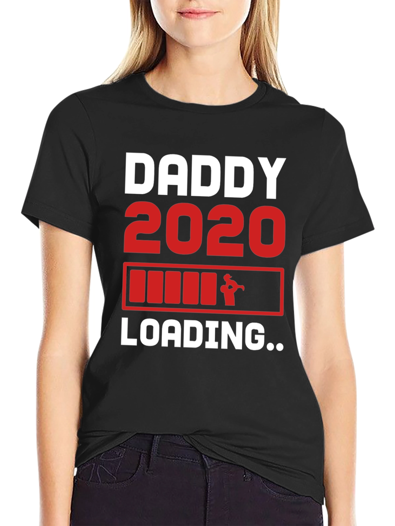 Daddy 2020 Loading T-Shirt - New Dad Gift