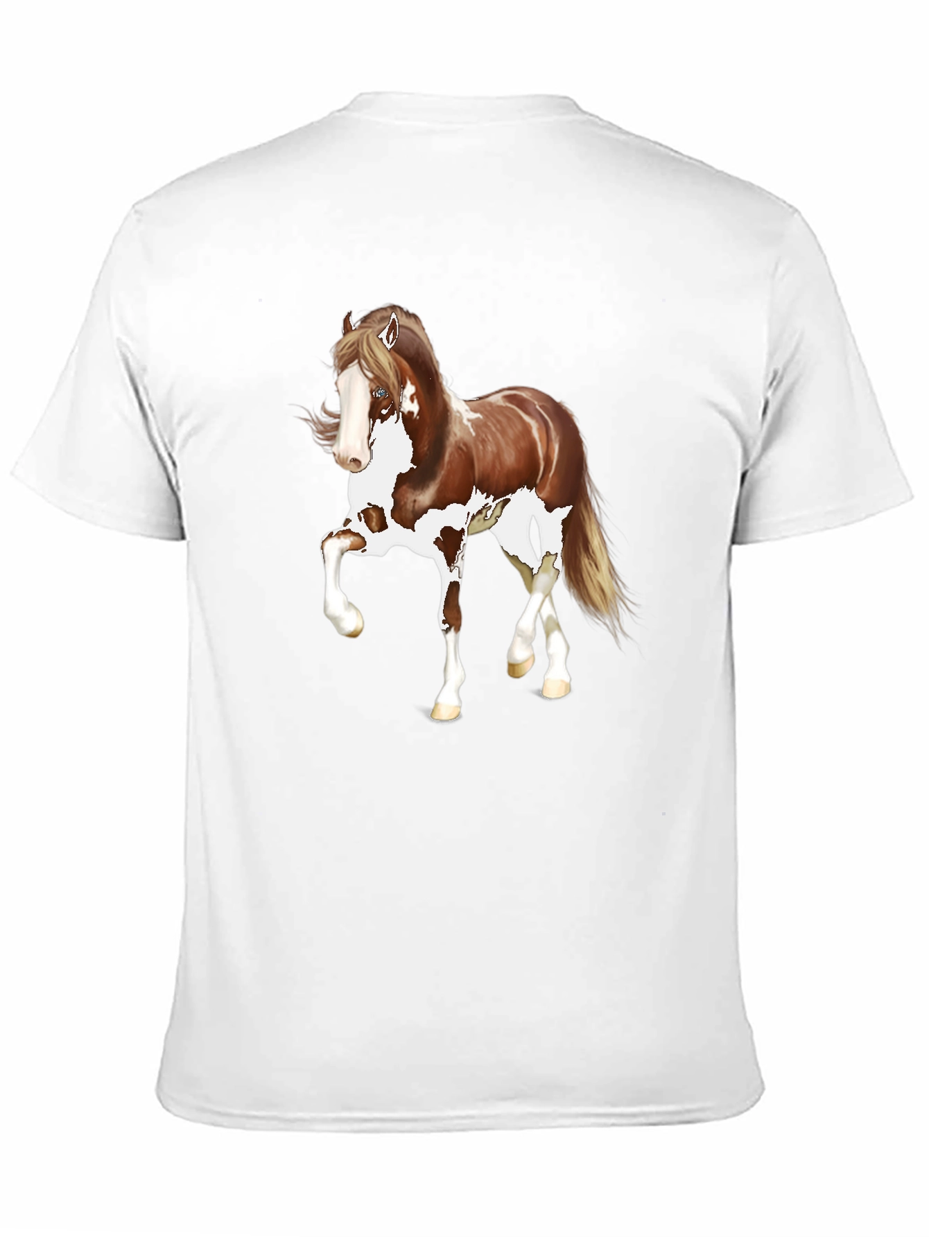 Horse Graphic T-Shirt - Unisex Black Tee
