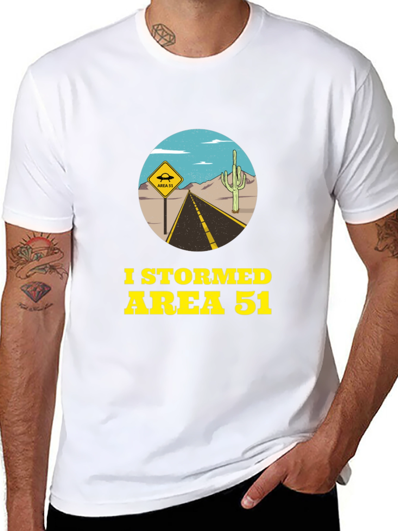 Area 51 T-Shirt: I Stormed Area 51 Tee