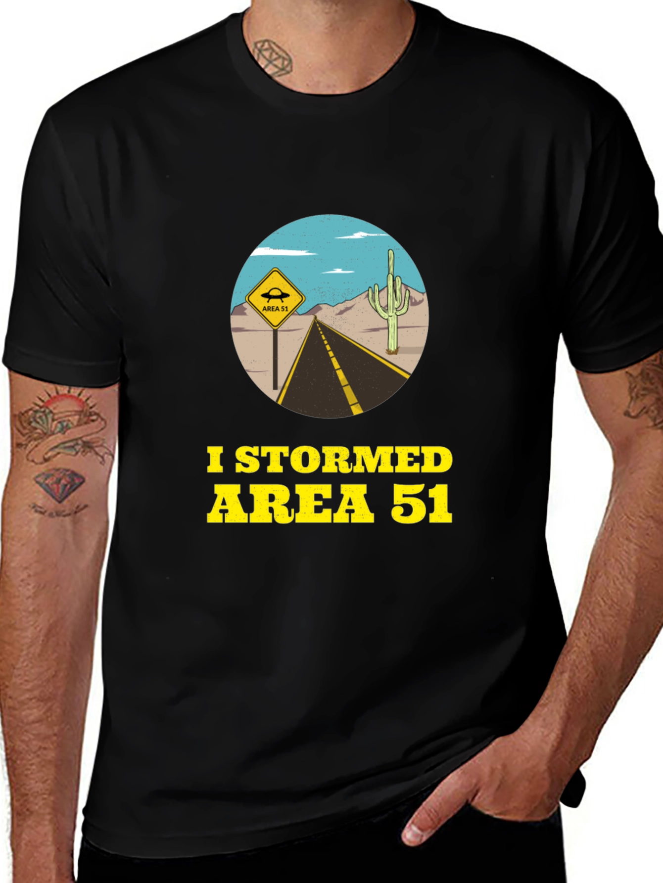 Area 51 T-Shirt: I Stormed Area 51 Tee