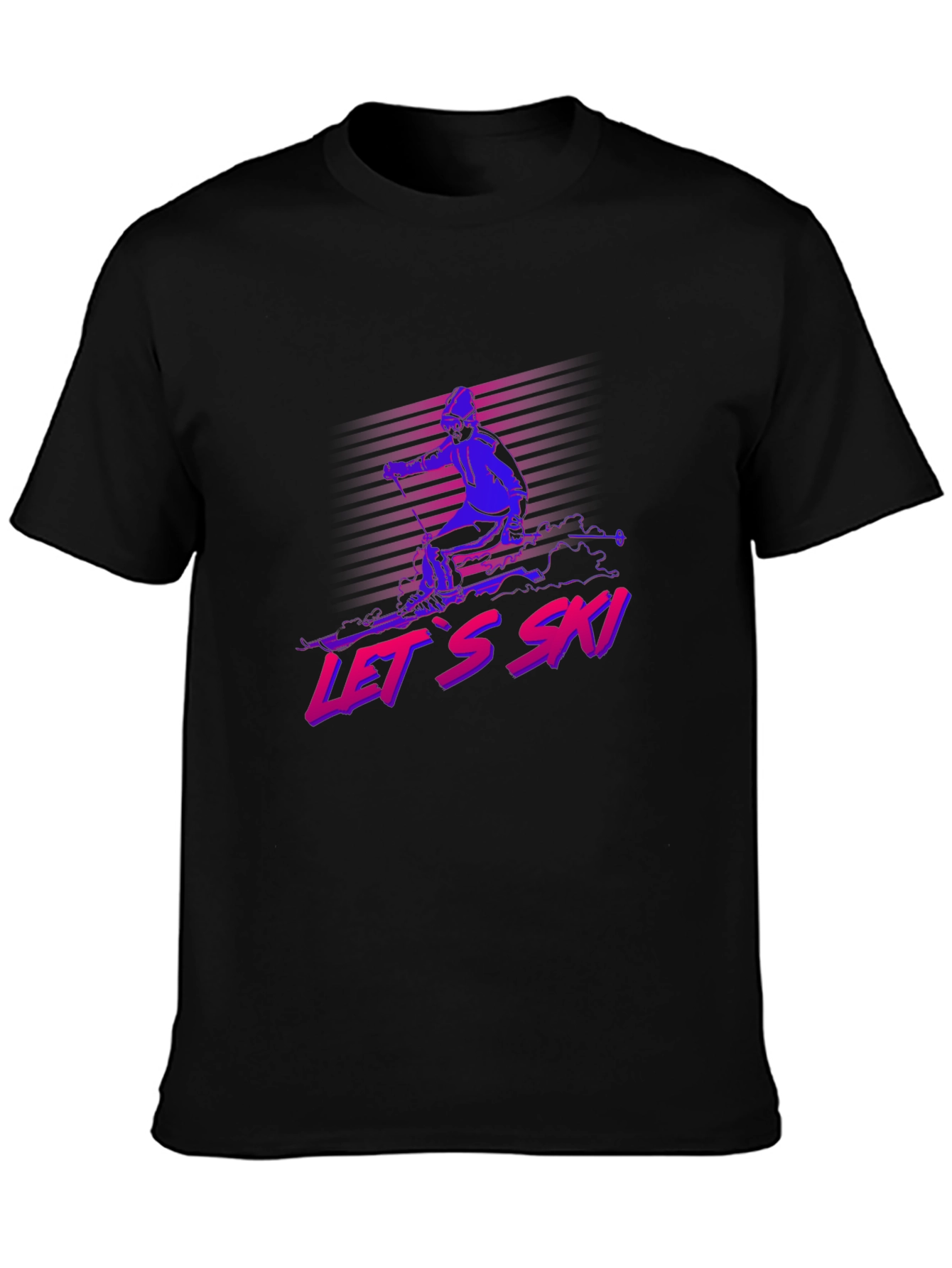 Retro Ski Graphic T-Shirt