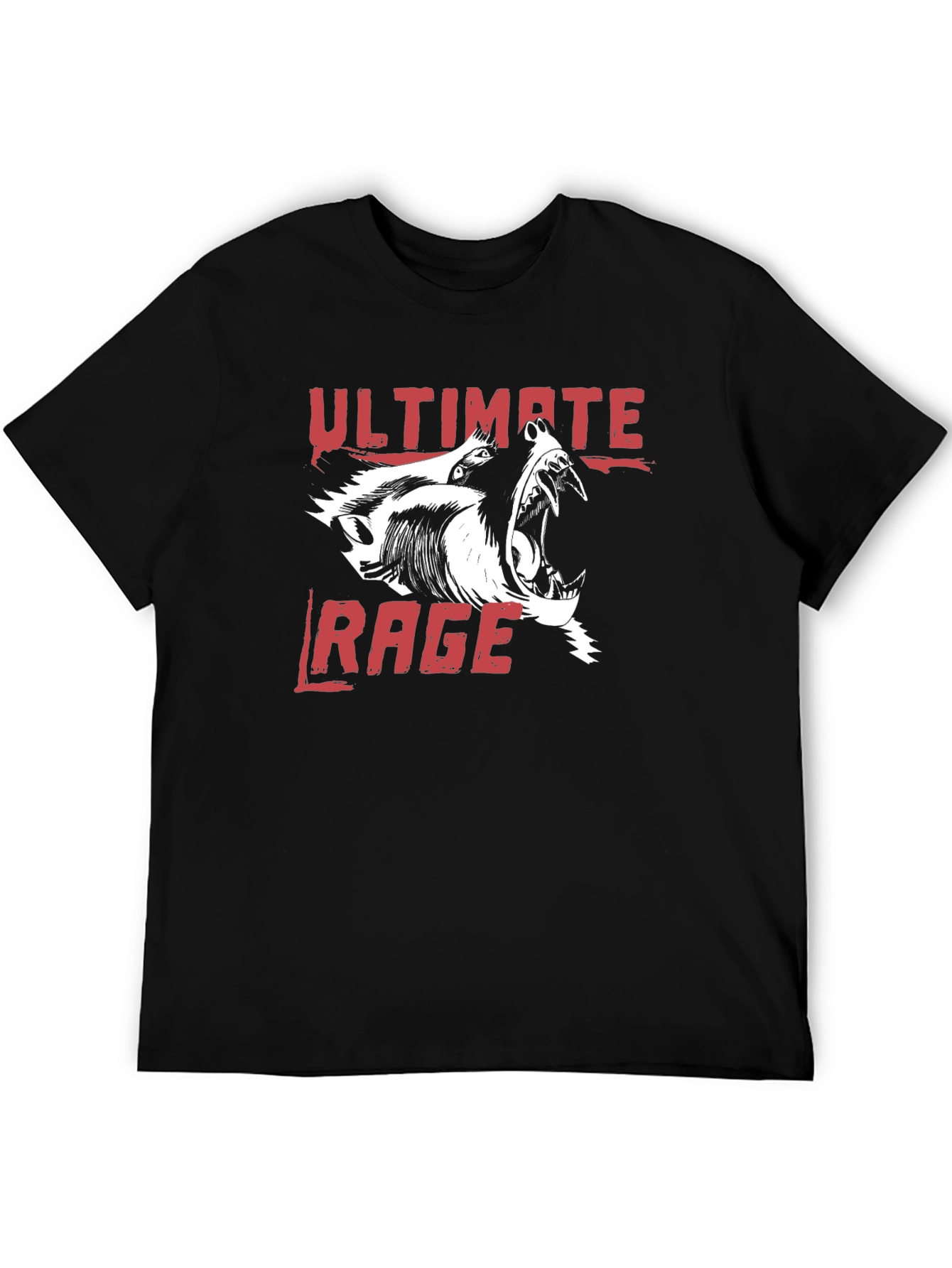 Ultimate Rage T-Shirt - Black Graphic Tee