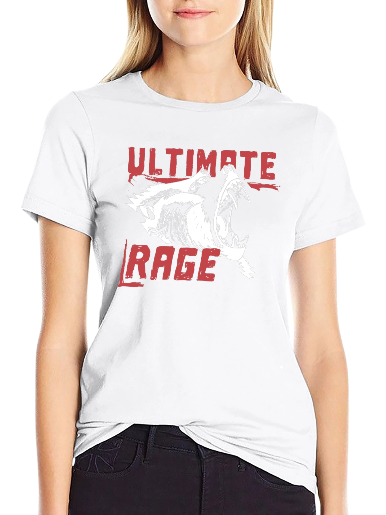 Ultimate Rage T-Shirt - Black Graphic Tee