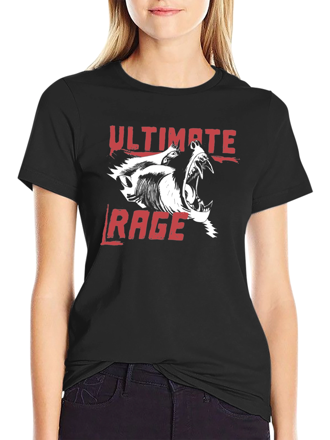 Ultimate Rage T-Shirt - Black Graphic Tee