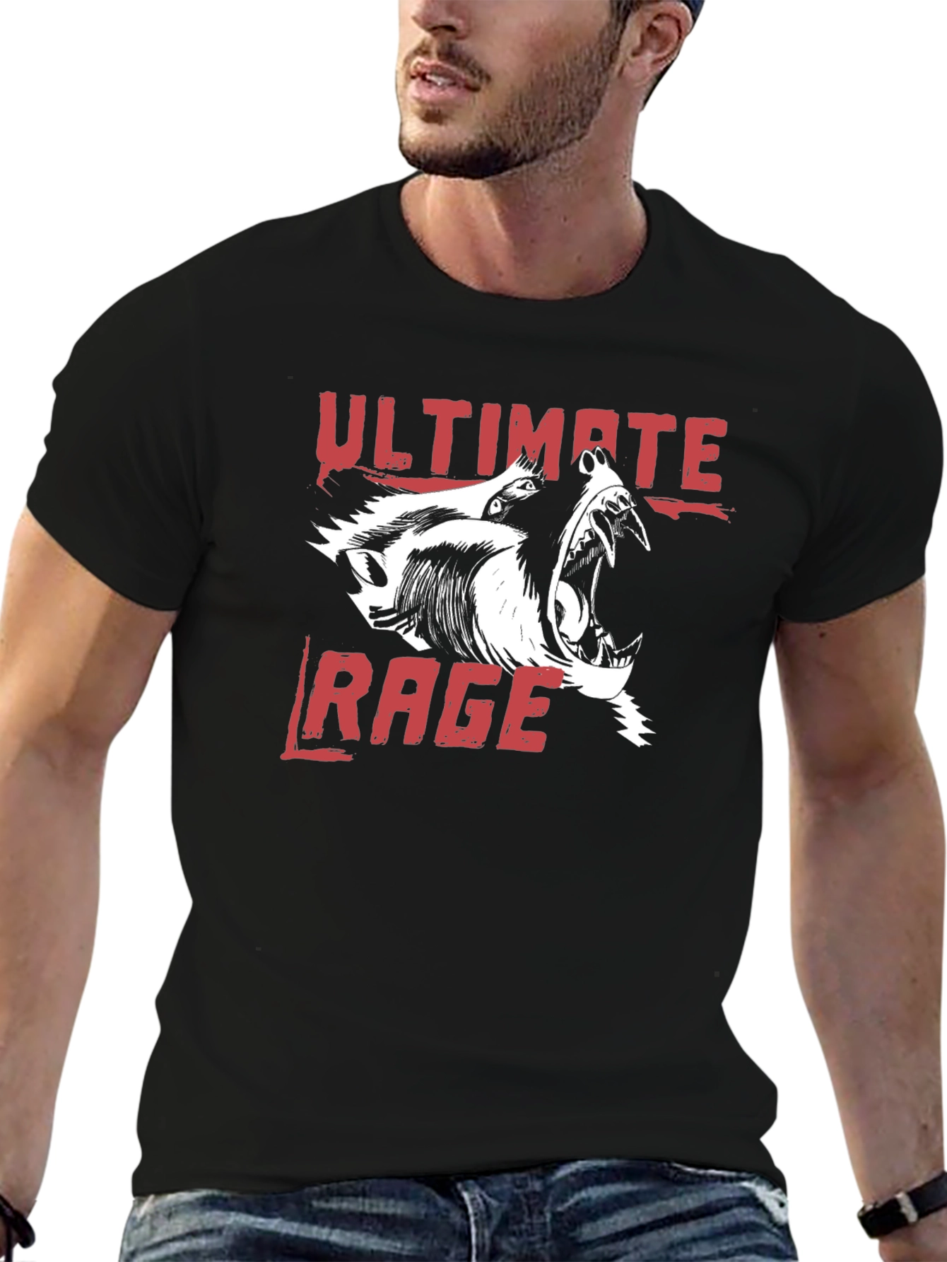 Ultimate Rage T-Shirt - Black Graphic Tee