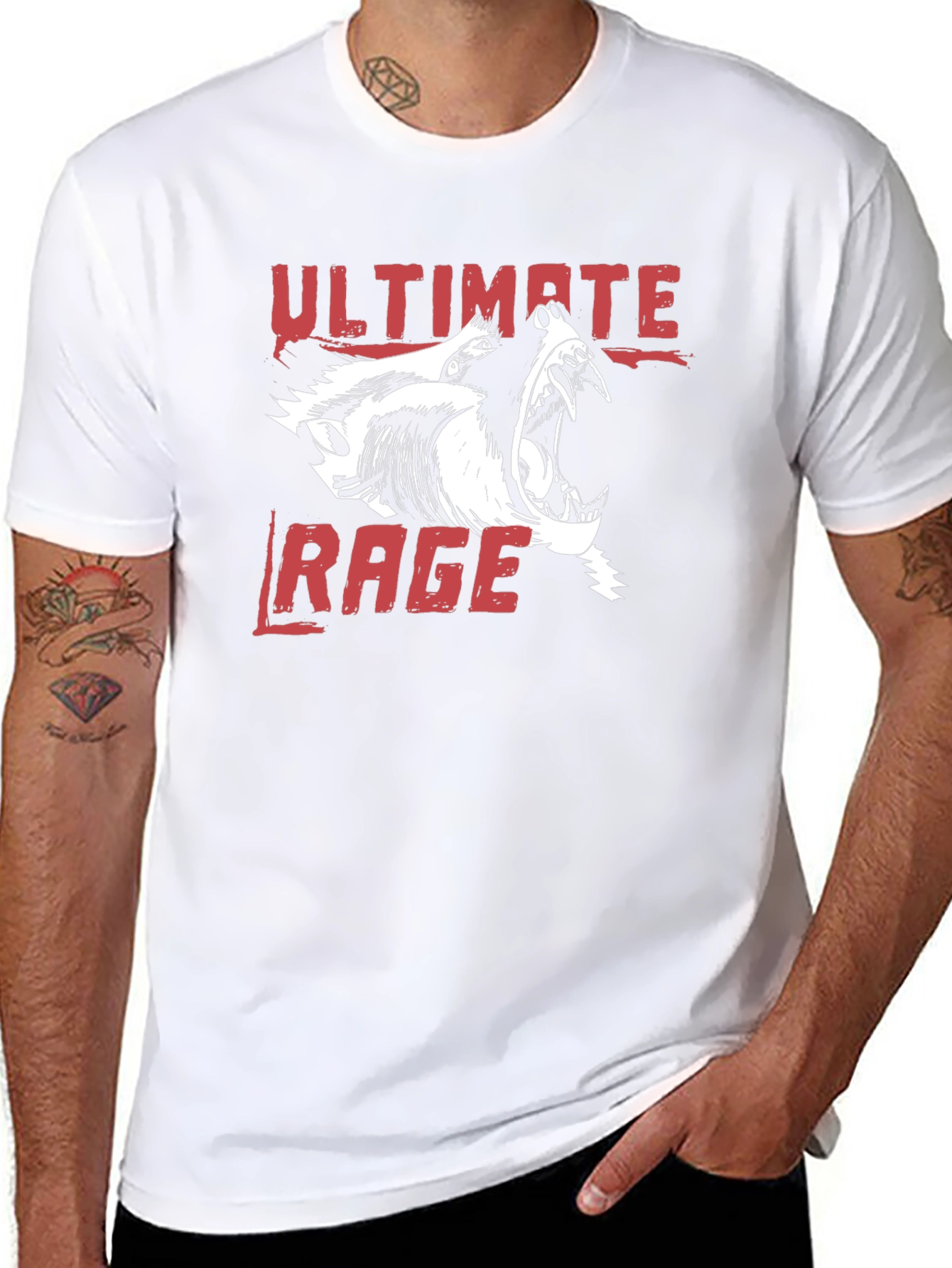 Ultimate Rage T-Shirt - Black Graphic Tee