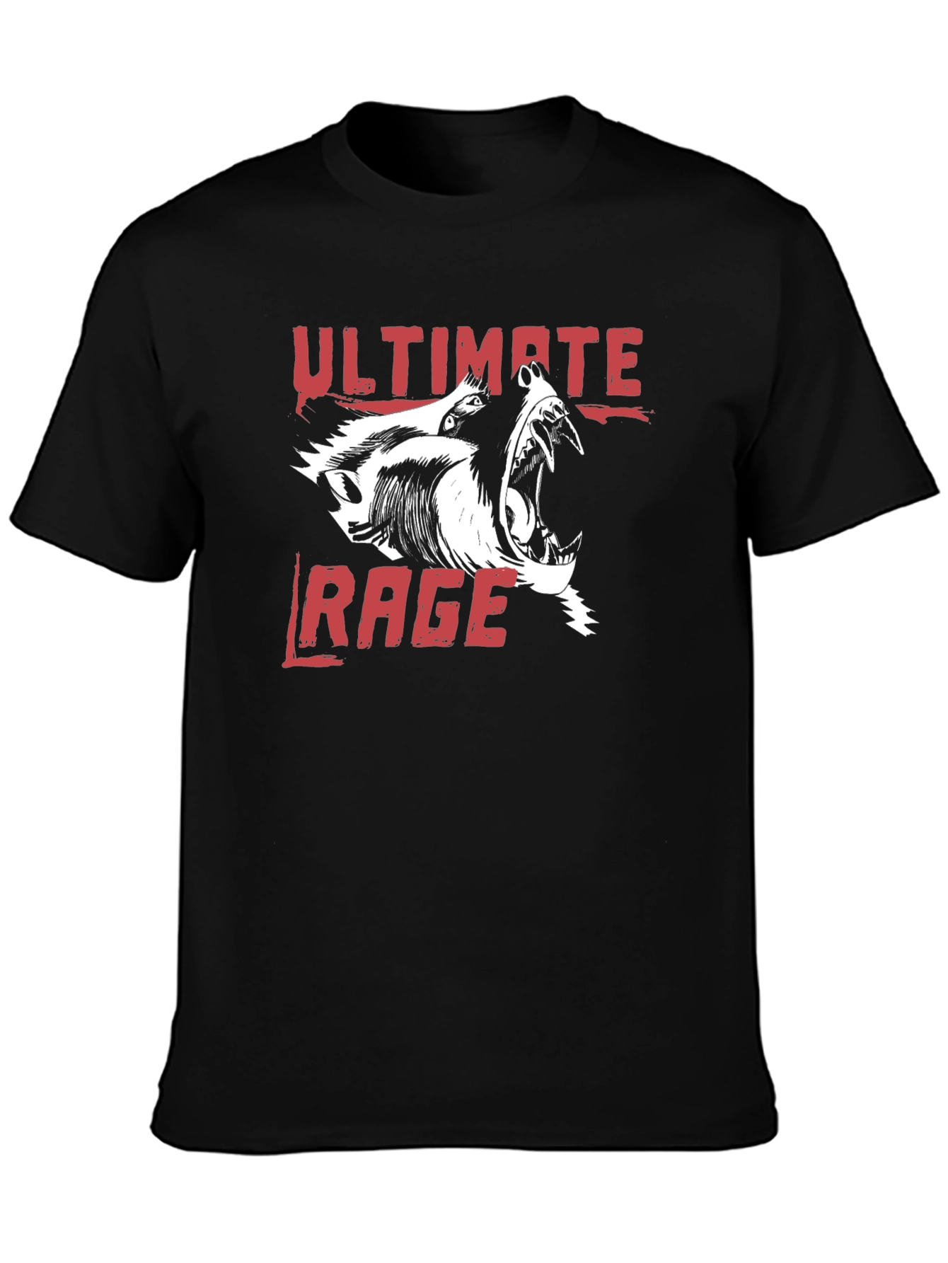 Ultimate Rage T-Shirt - Black Graphic Tee
