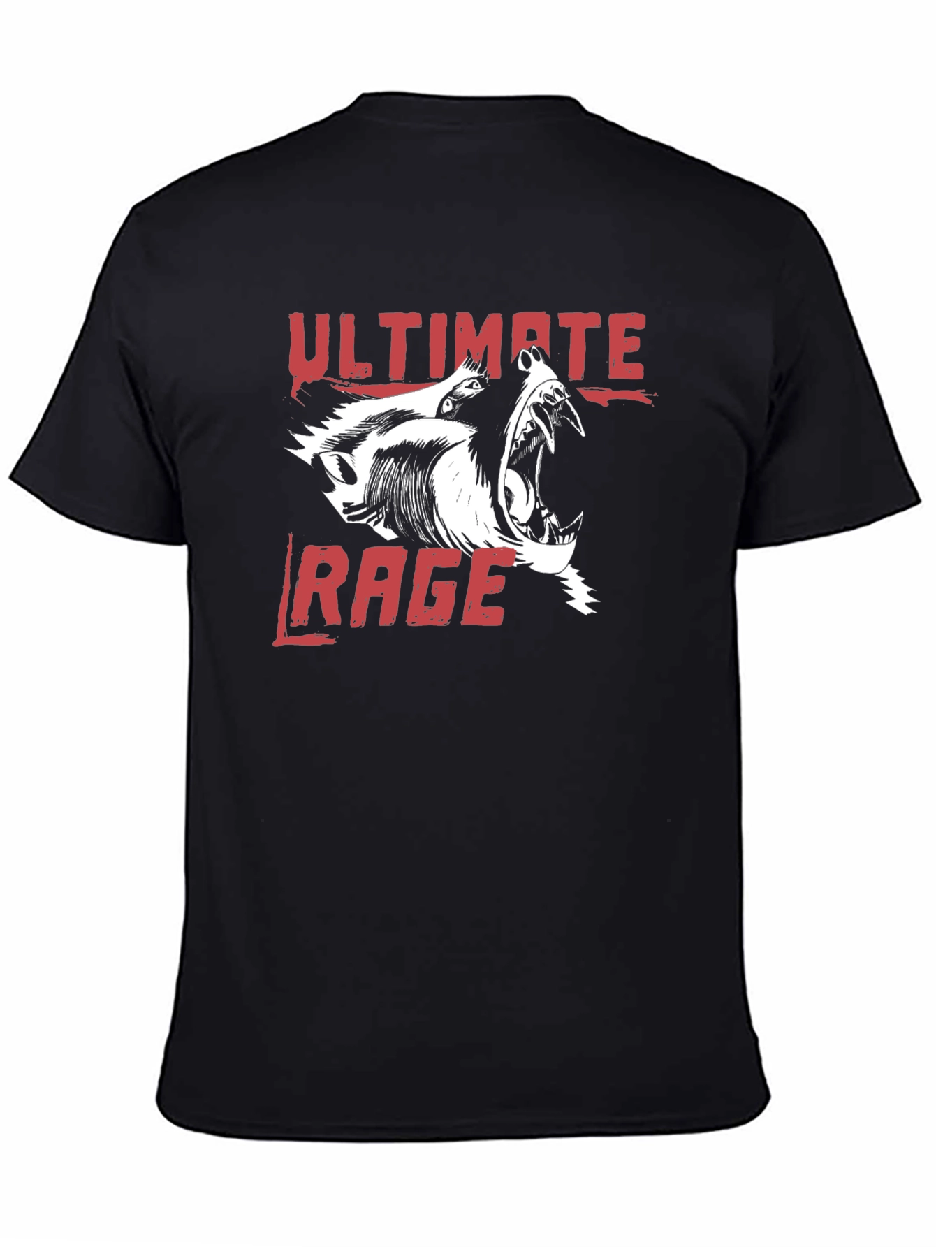 Ultimate Rage T-Shirt - Black Graphic Tee