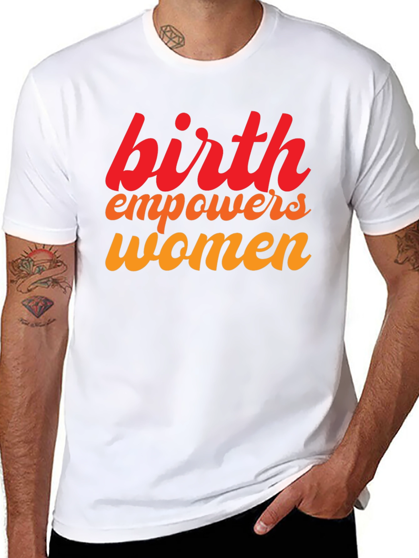 Birth Empowers Women Graphic Tee
