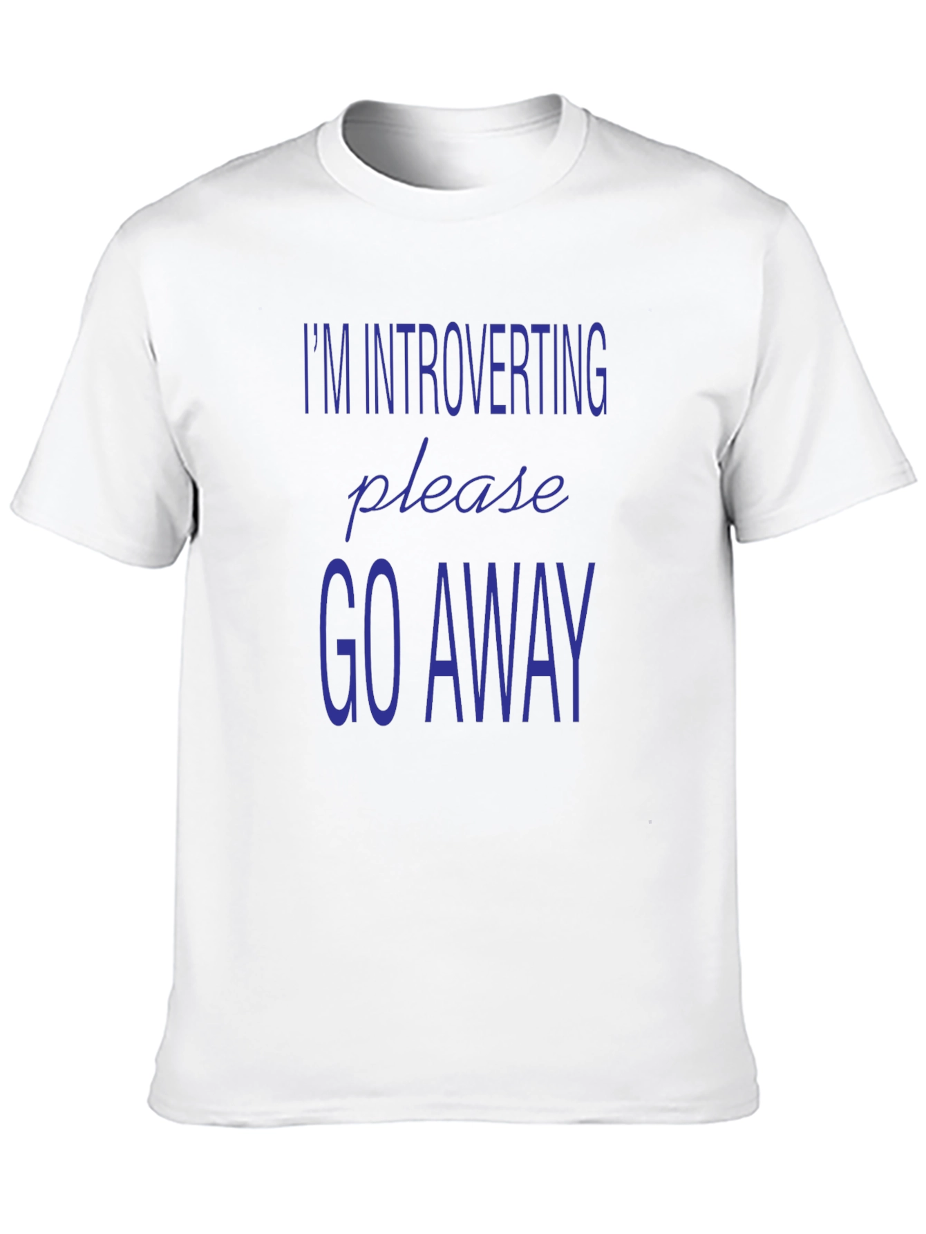 Introverting Please Go Away Graphic Tee