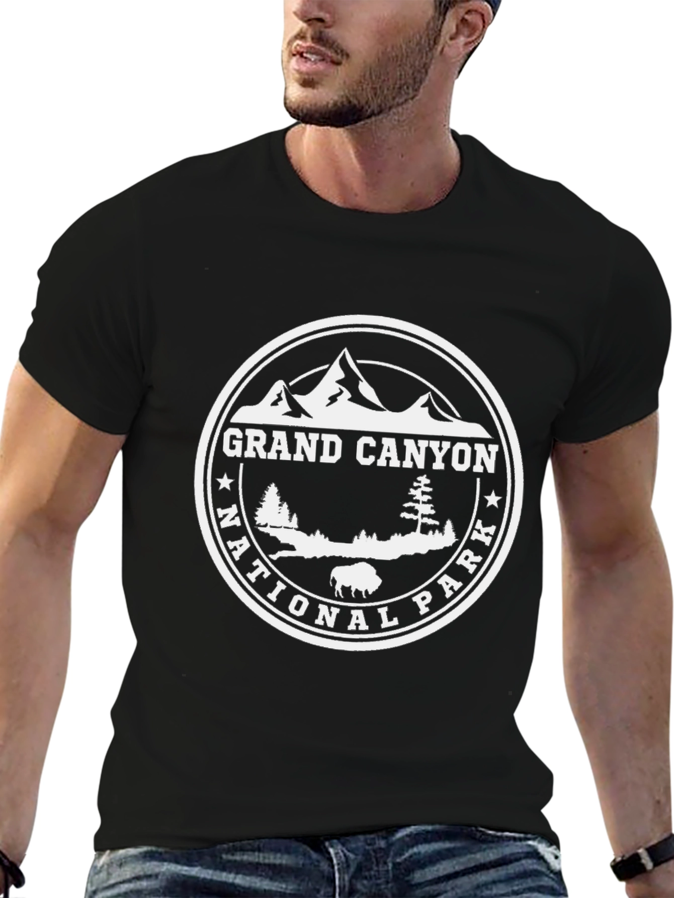 Grand Canyon National Park Graphic Tee - Black