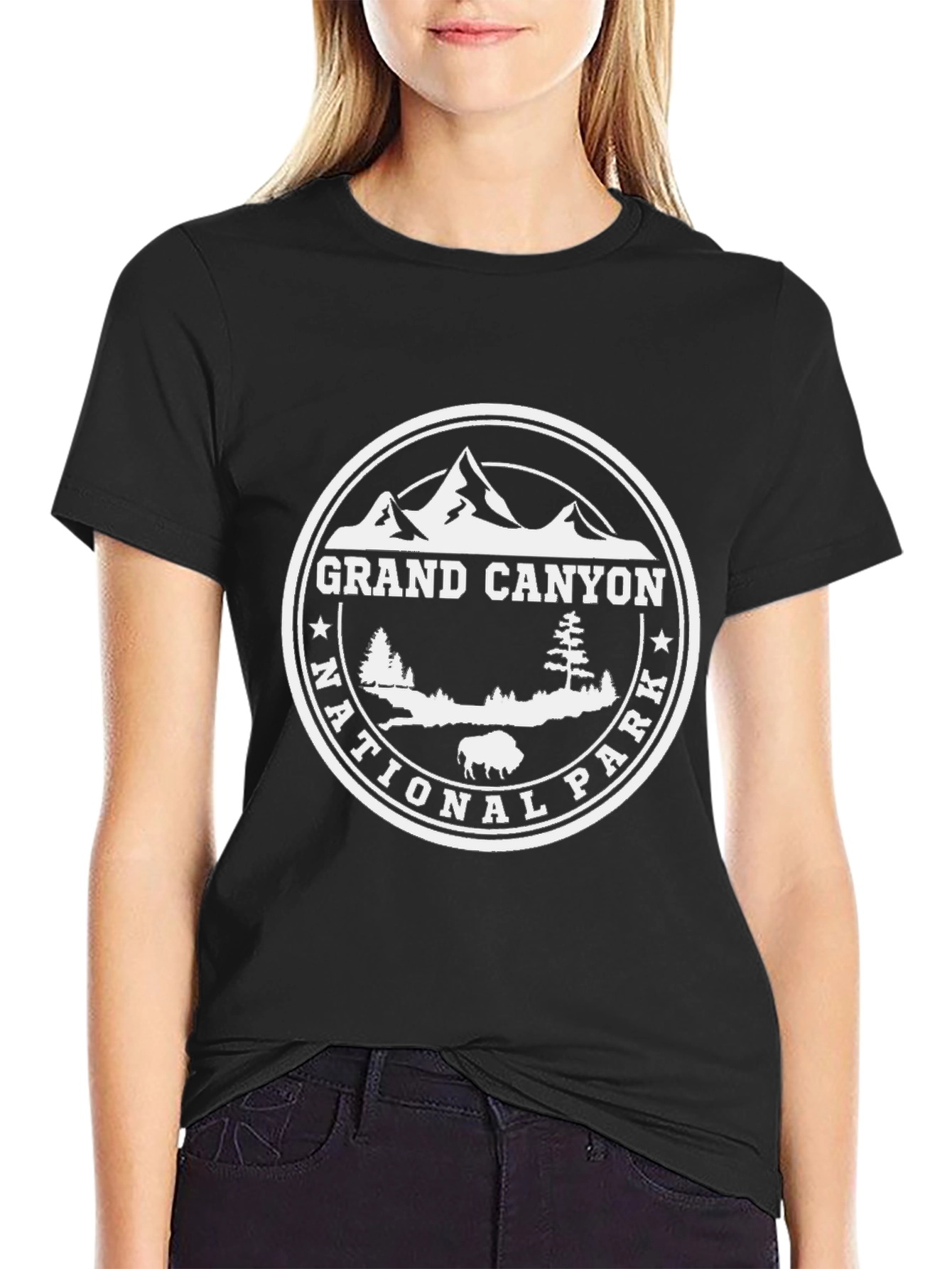Grand Canyon National Park Graphic Tee - Black