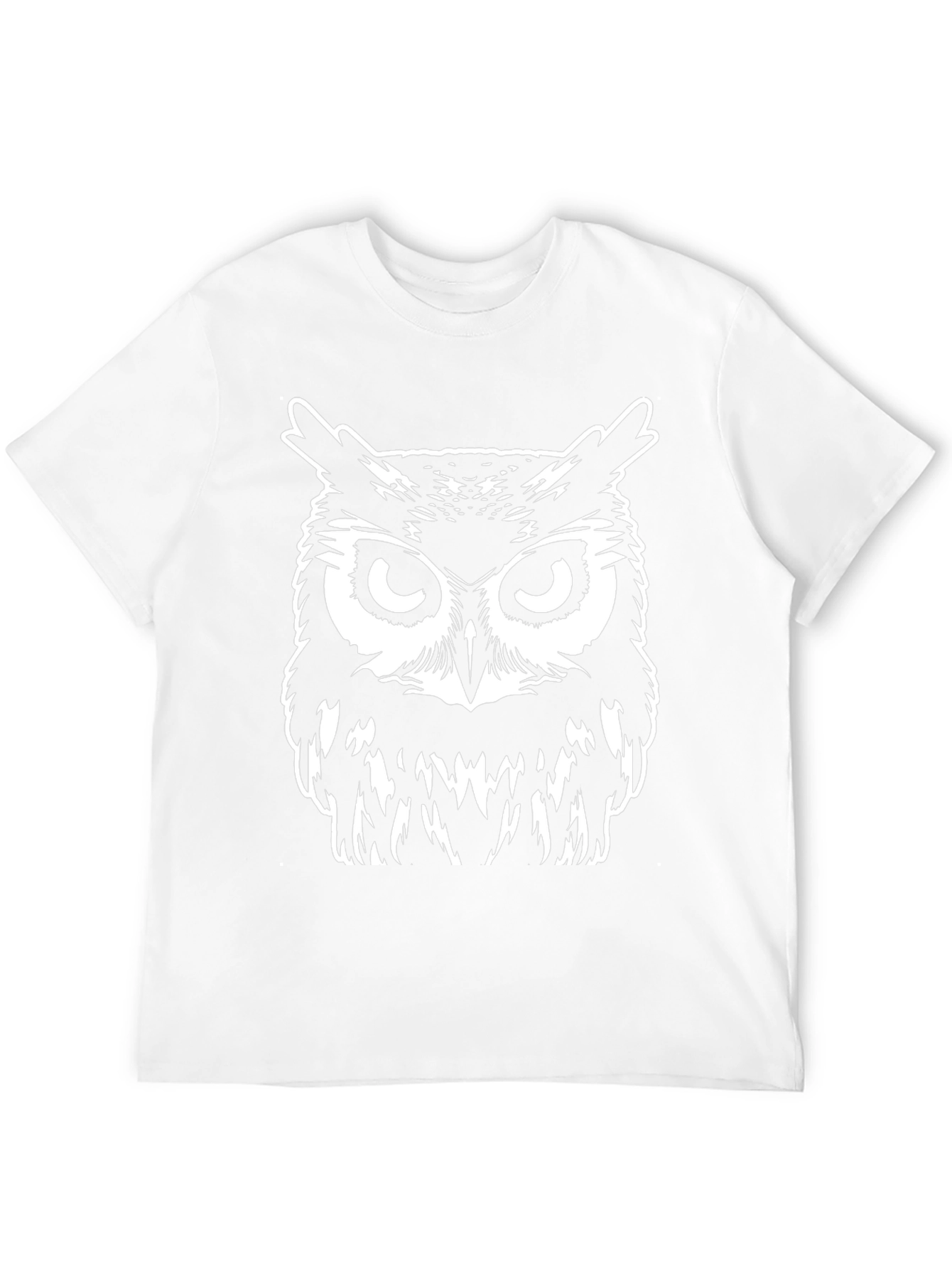 Cool Owl Graphic Black T-Shirt