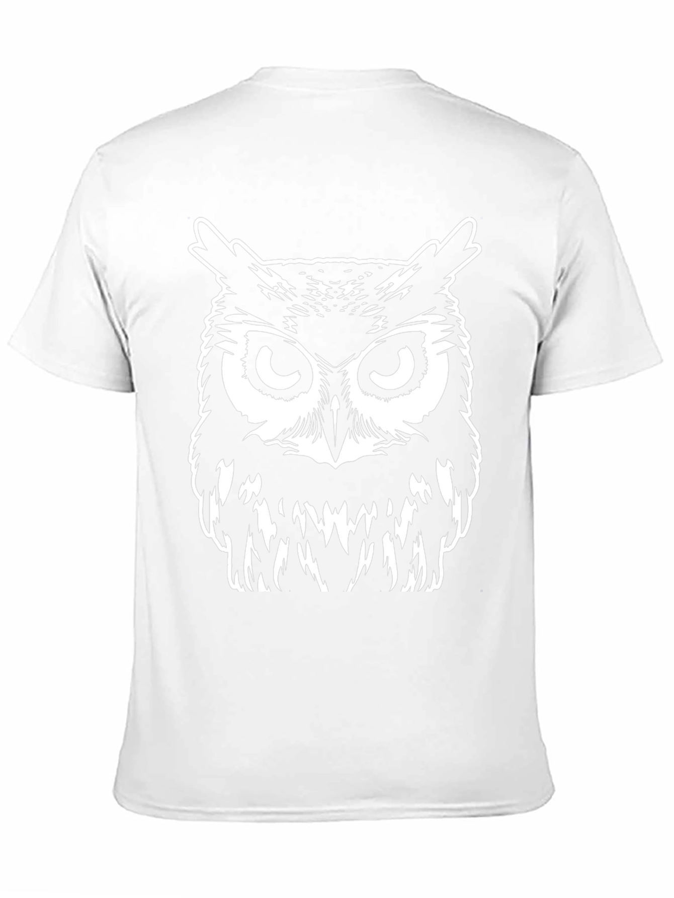 Cool Owl Graphic Black T-Shirt