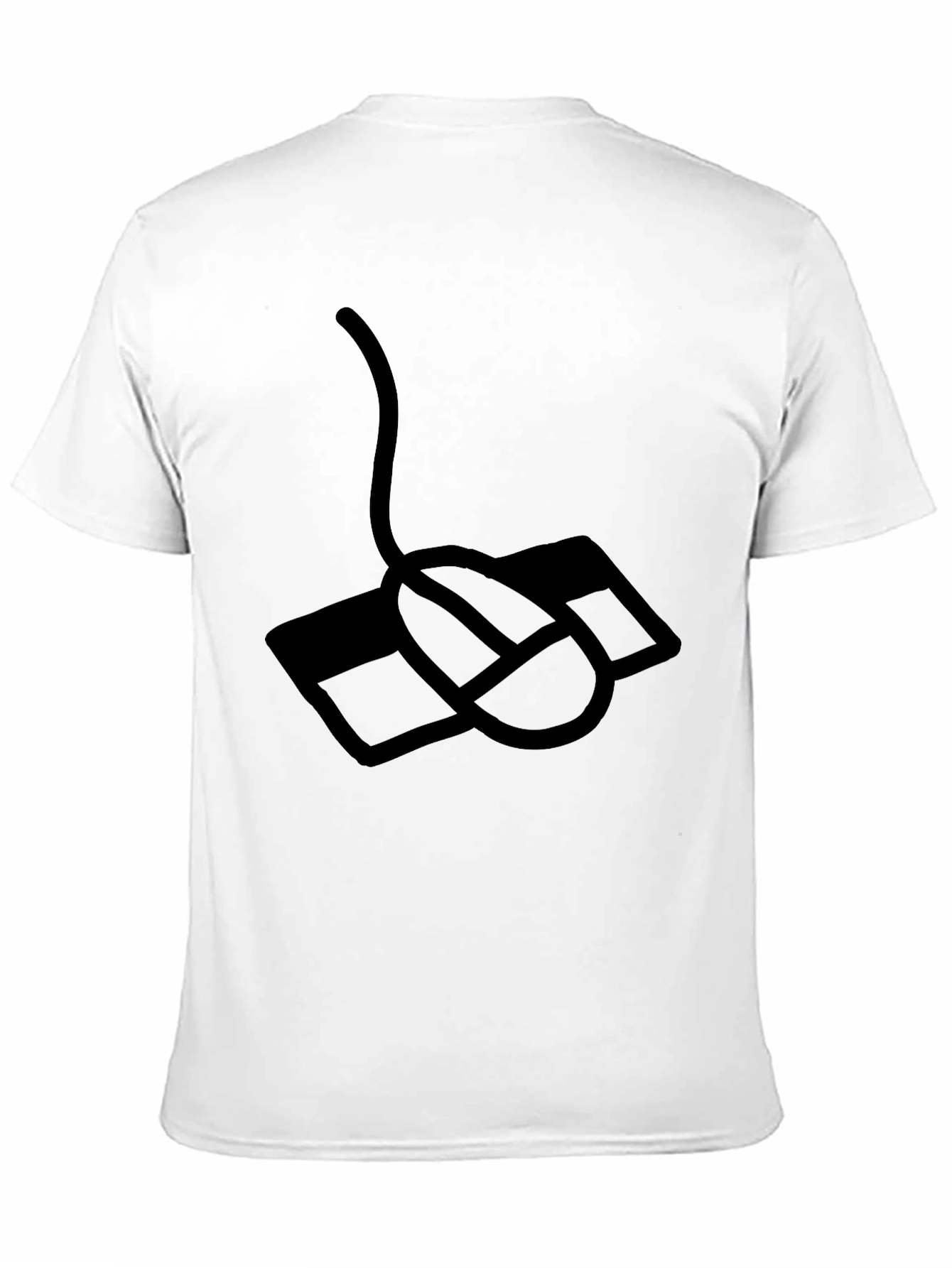 Wired Mouse Graphic Tee - Gamer Style