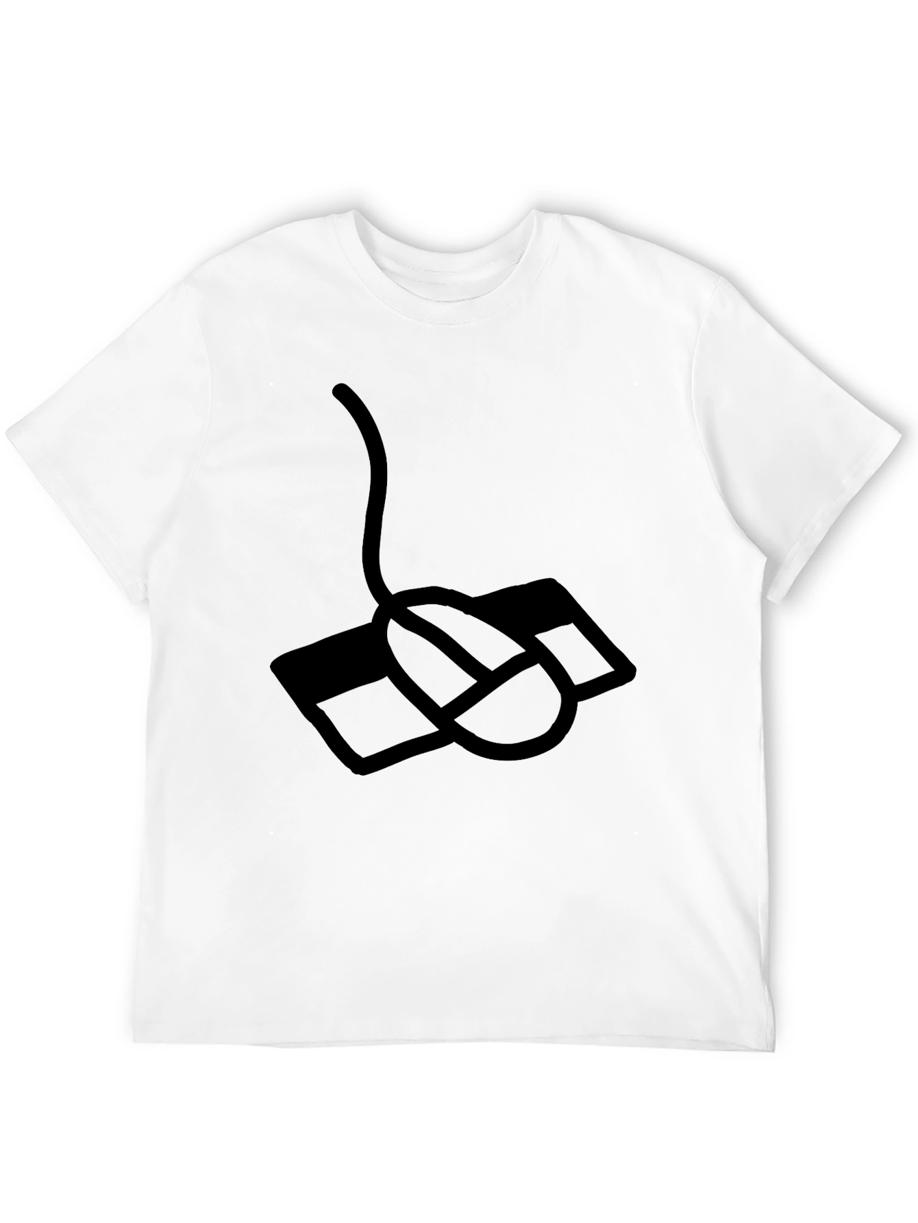 Wired Mouse Graphic Tee - Gamer Style