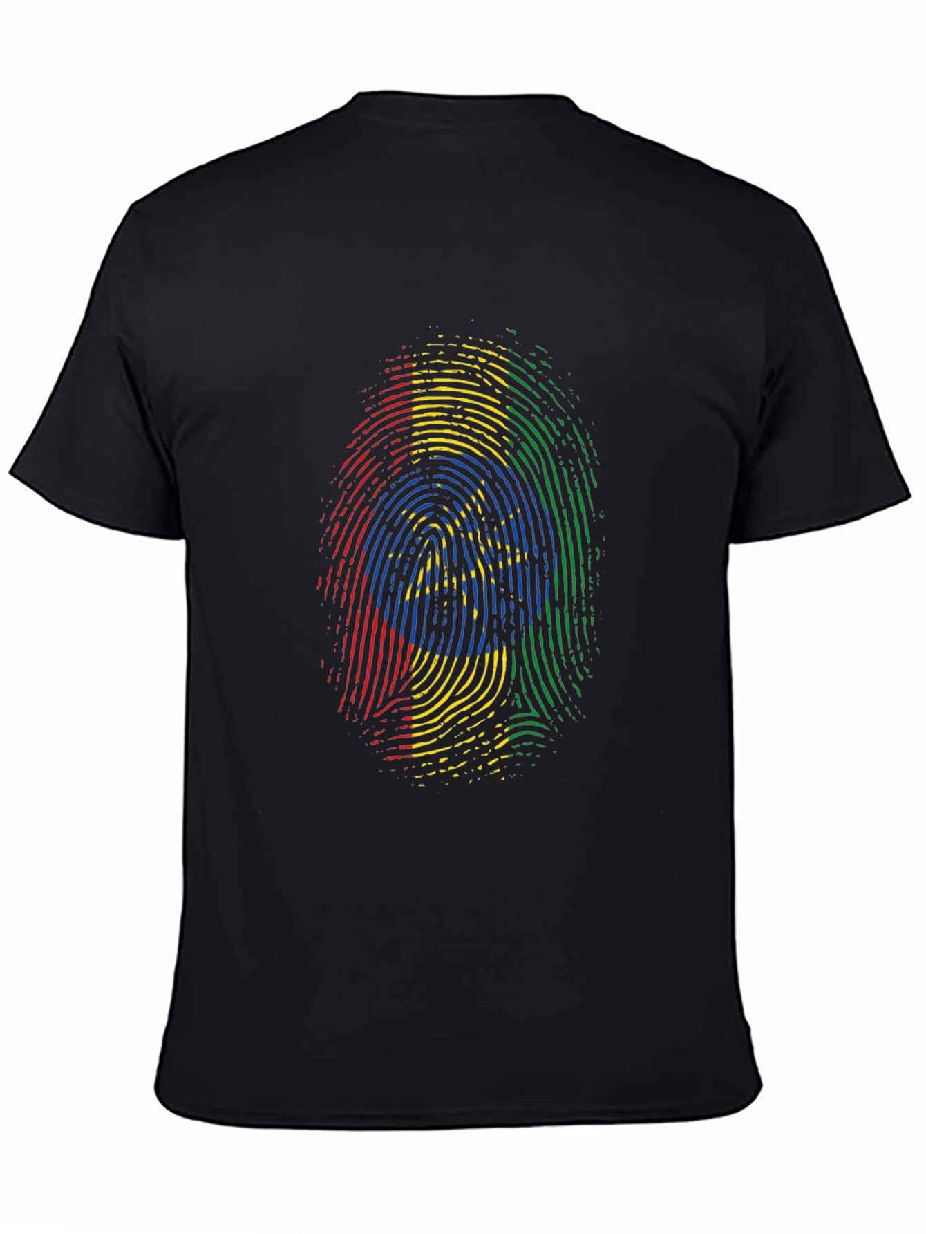Ethiopian Fingerprint T-Shirt - Black