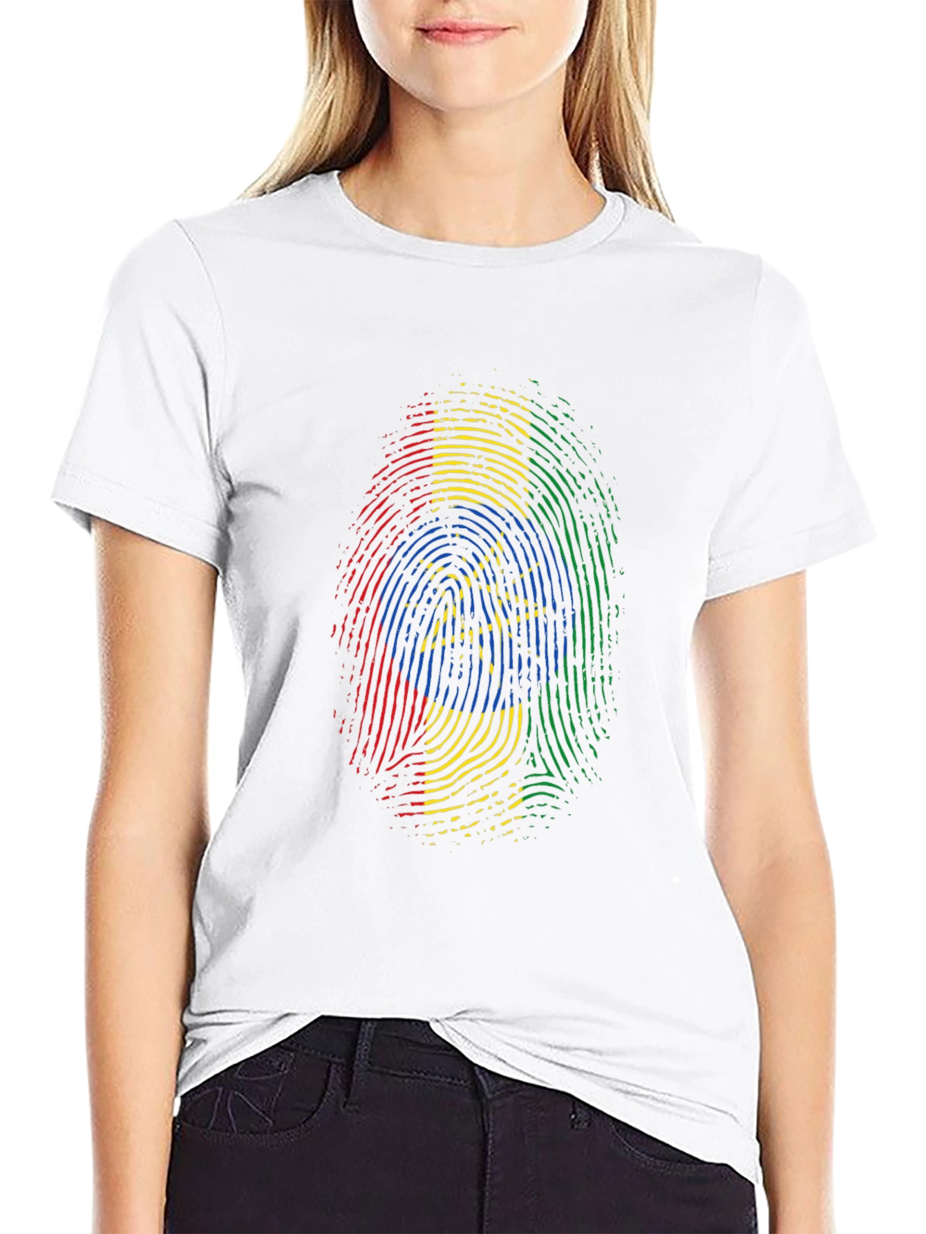 Ethiopian Fingerprint T-Shirt - Black