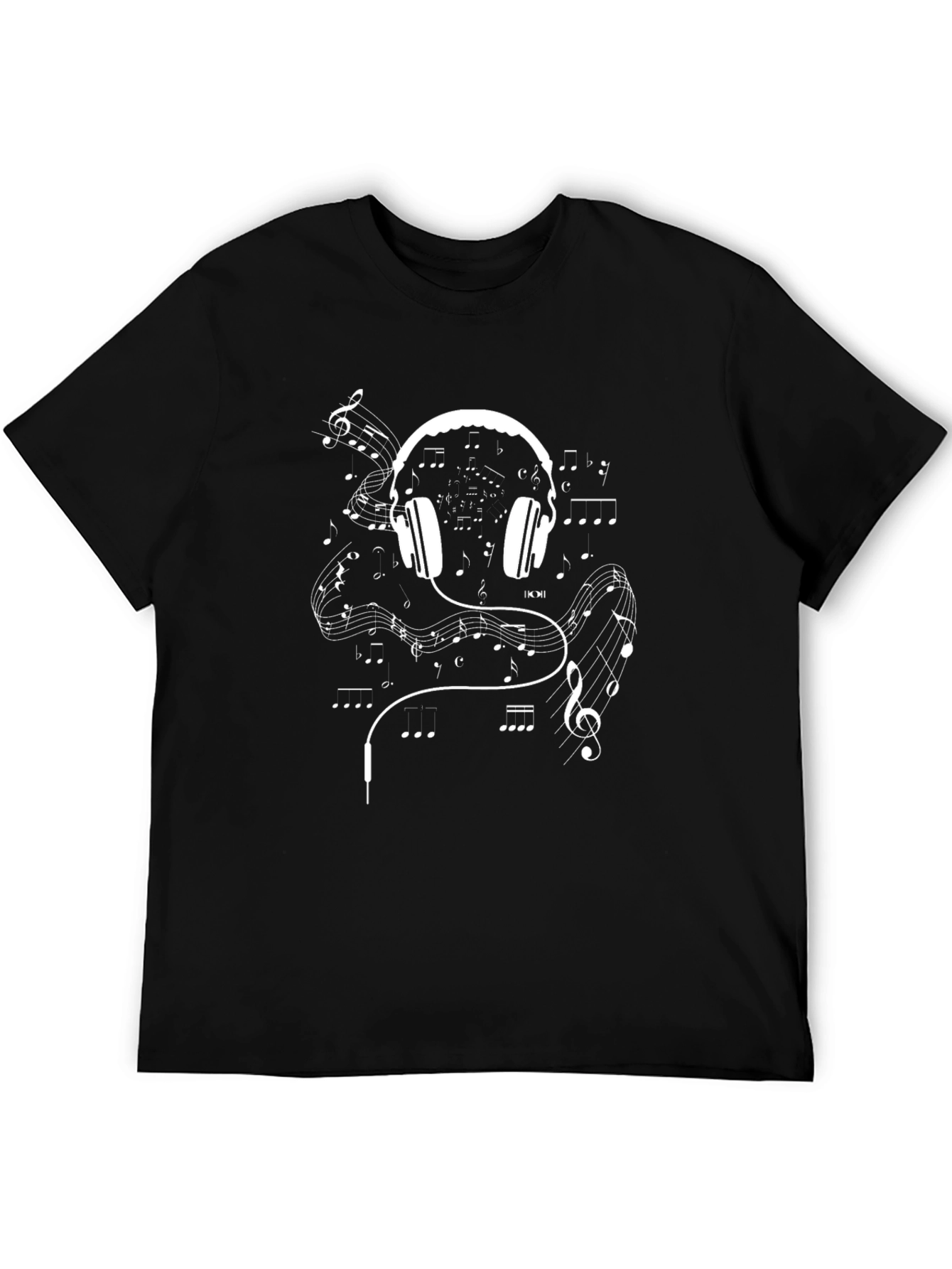Music Headphone Graphic T-Shirt