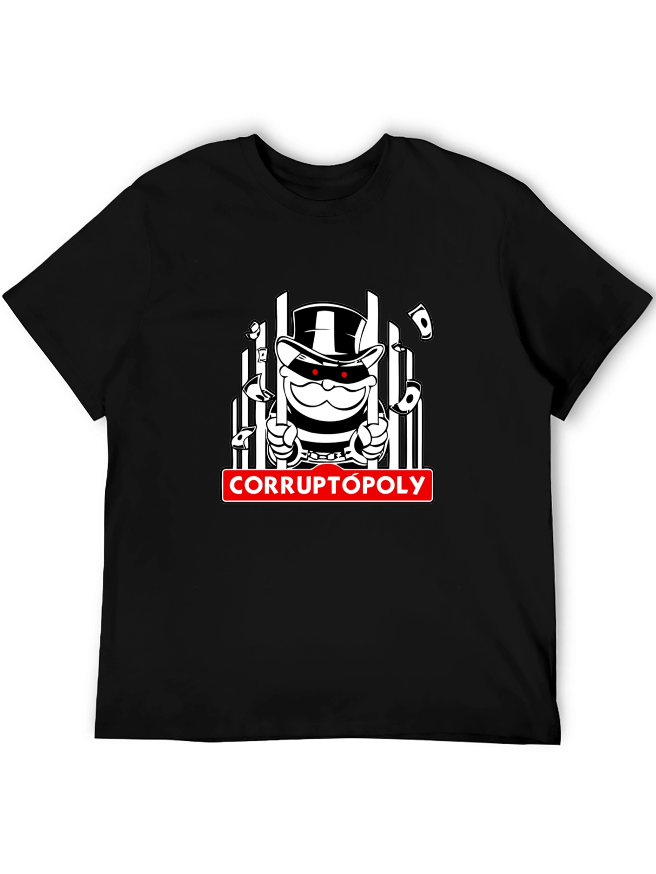 Corruptopoly Graphic T-Shirt - Black