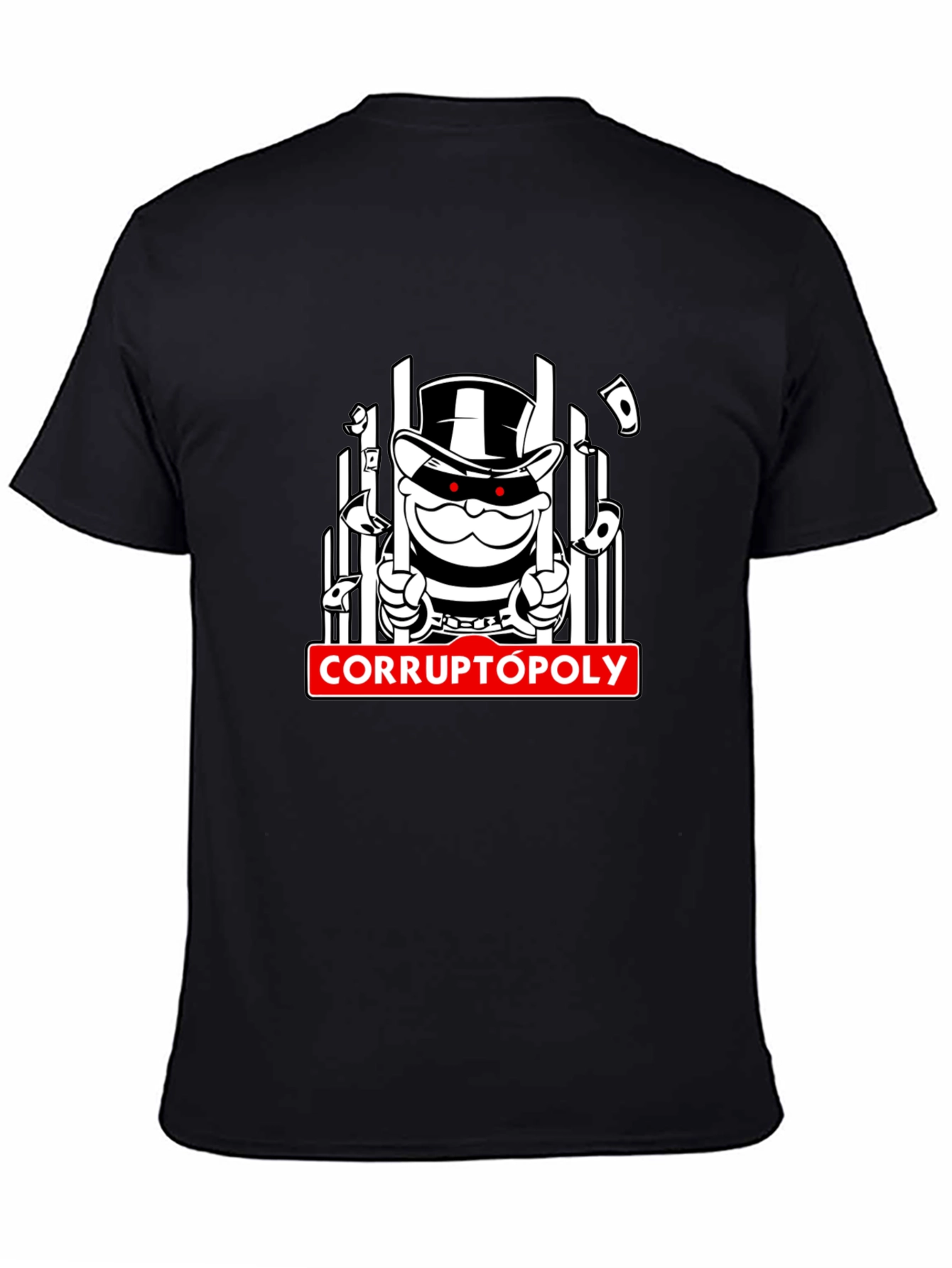 Corruptopoly Graphic T-Shirt - Black