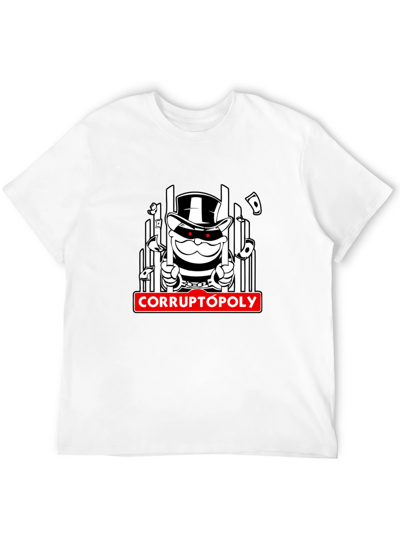 Corruptopoly Graphic T-Shirt - Black