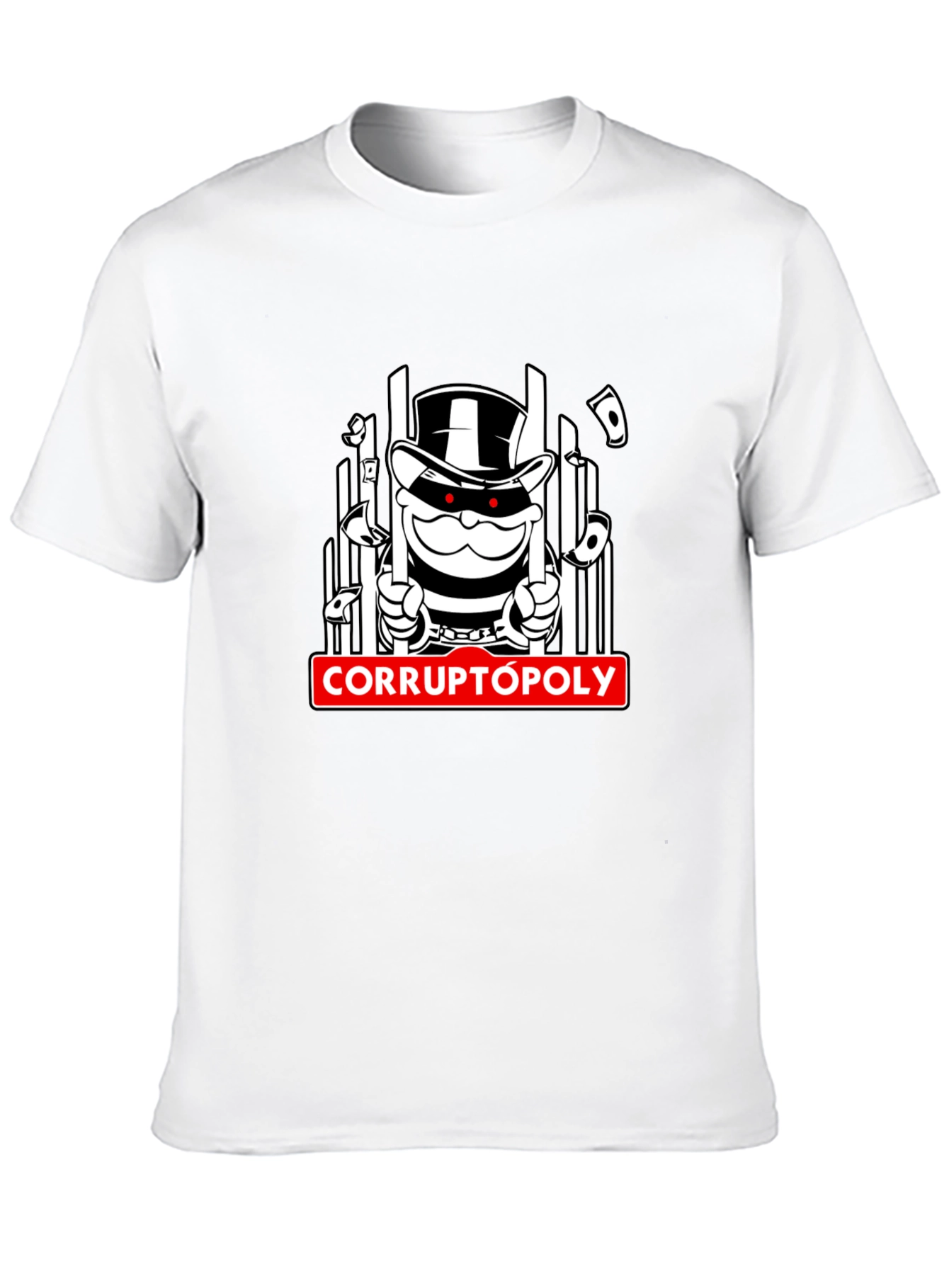 Corruptopoly Graphic T-Shirt - Black