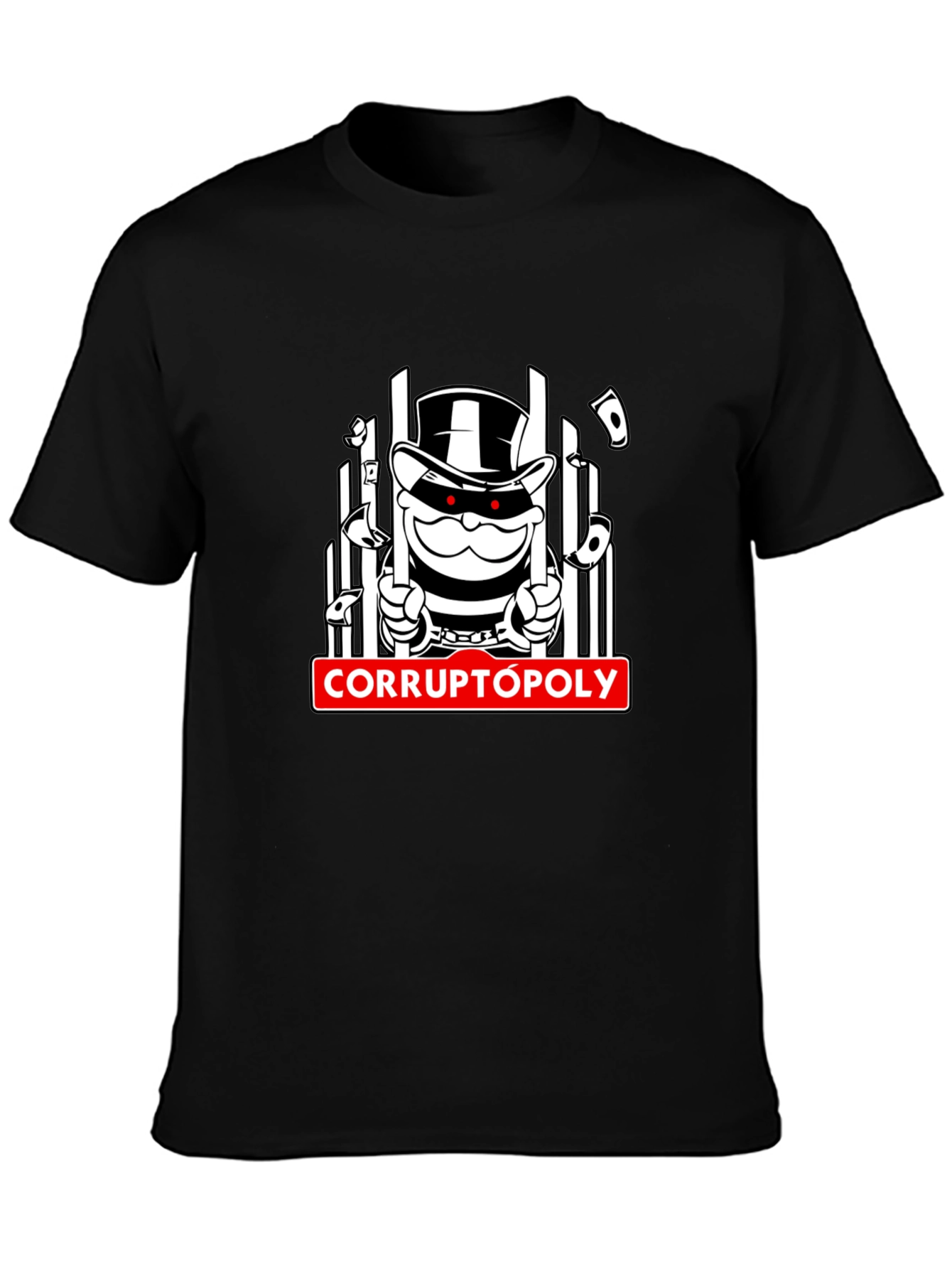 Corruptopoly Graphic T-Shirt - Black