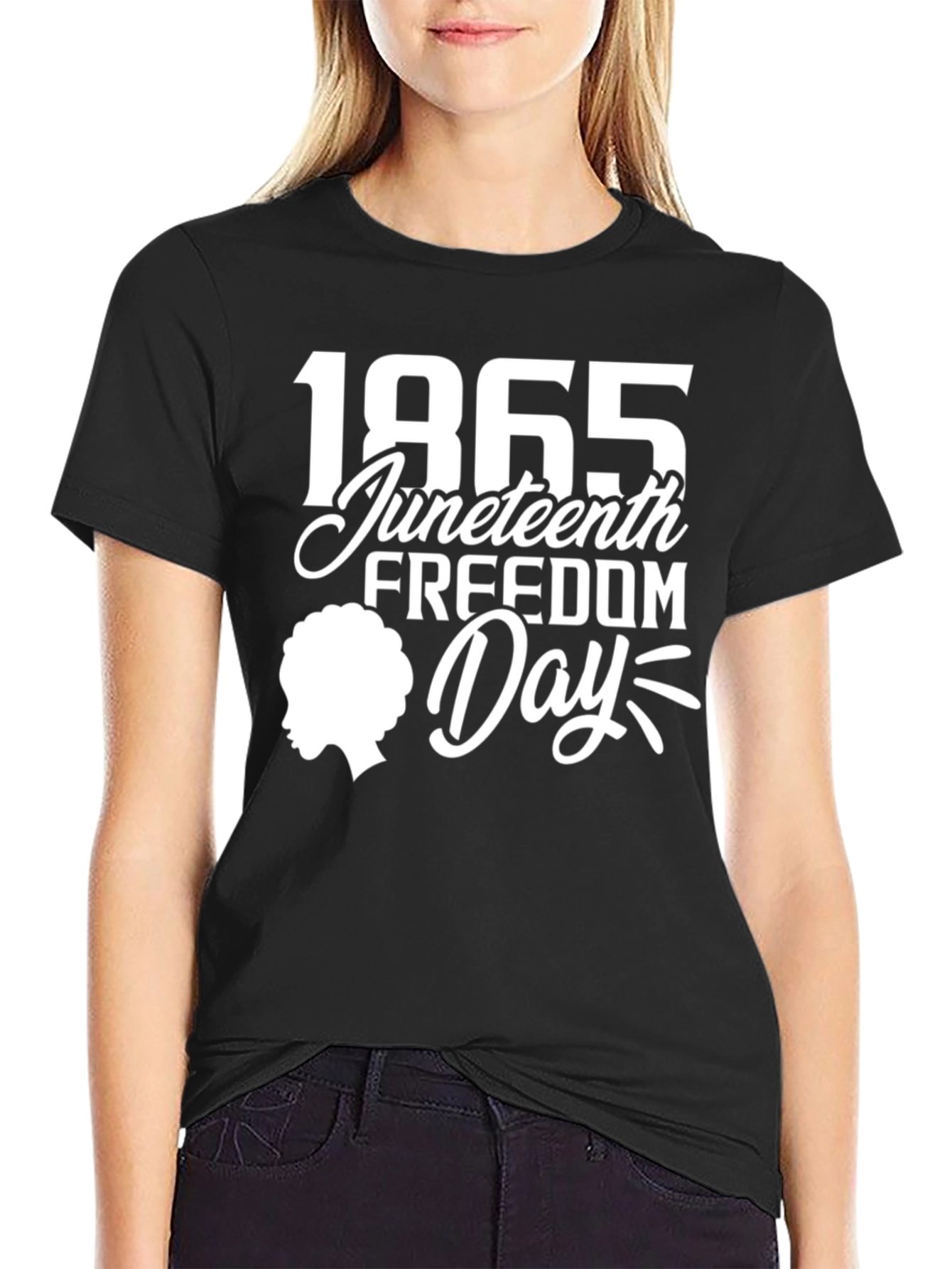 Juneteenth Freedom Day 1865 Black T-Shirt