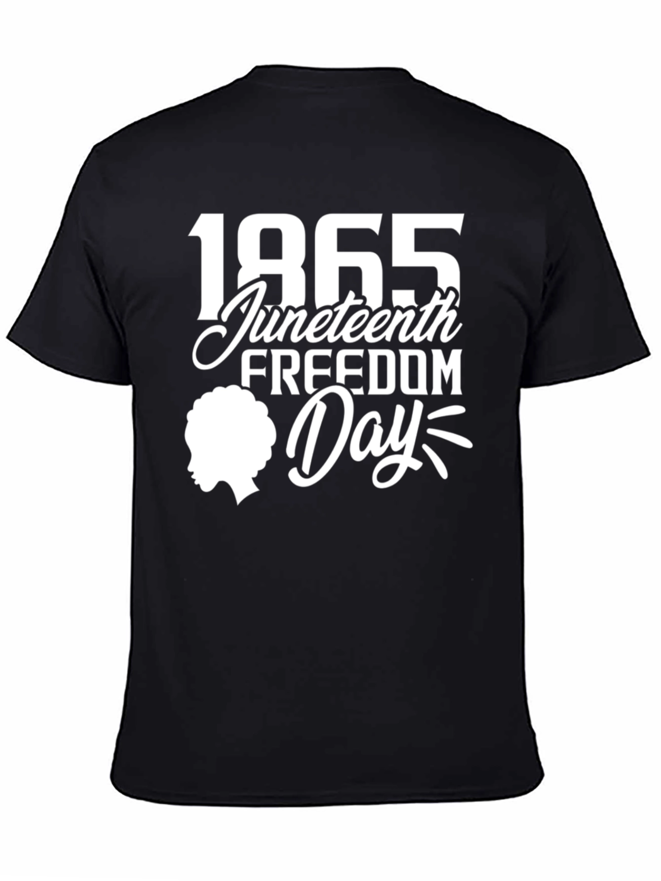 Juneteenth Freedom Day 1865 Black T-Shirt