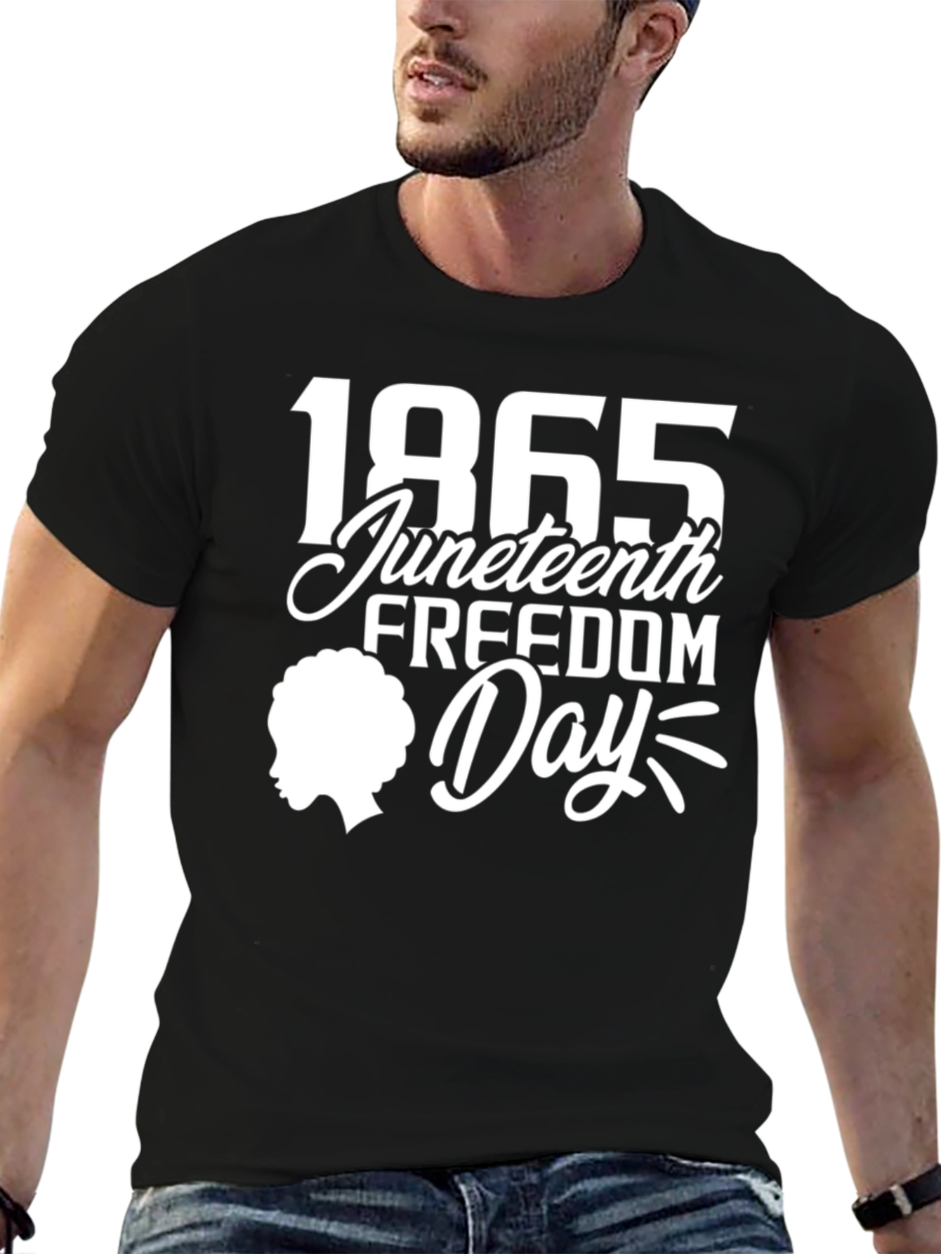 Juneteenth Freedom Day 1865 Black T-Shirt