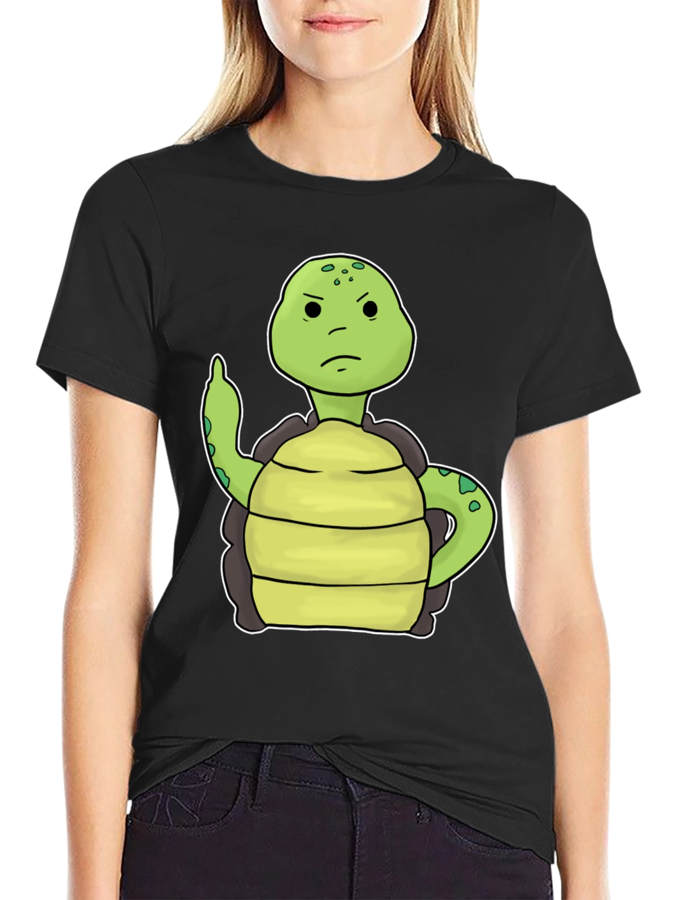 Grumpy Turtle T-Shirt Funny Graphic Tee