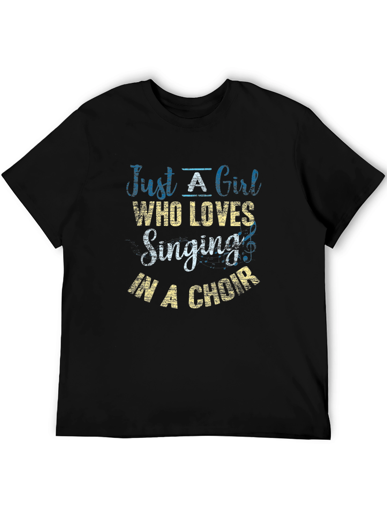Just A Girl Who Loves Singing T-Shirt