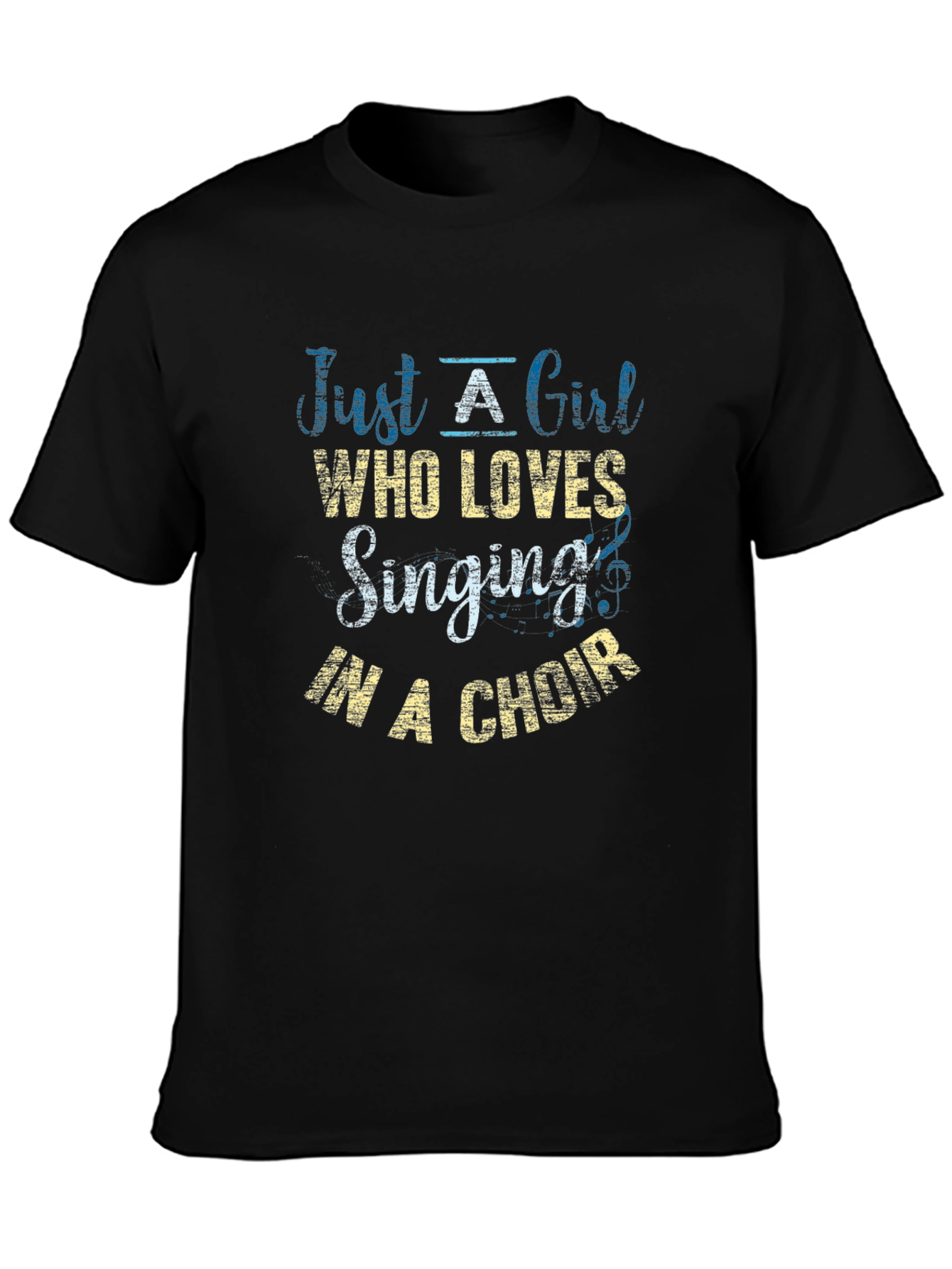 Just A Girl Who Loves Singing T-Shirt