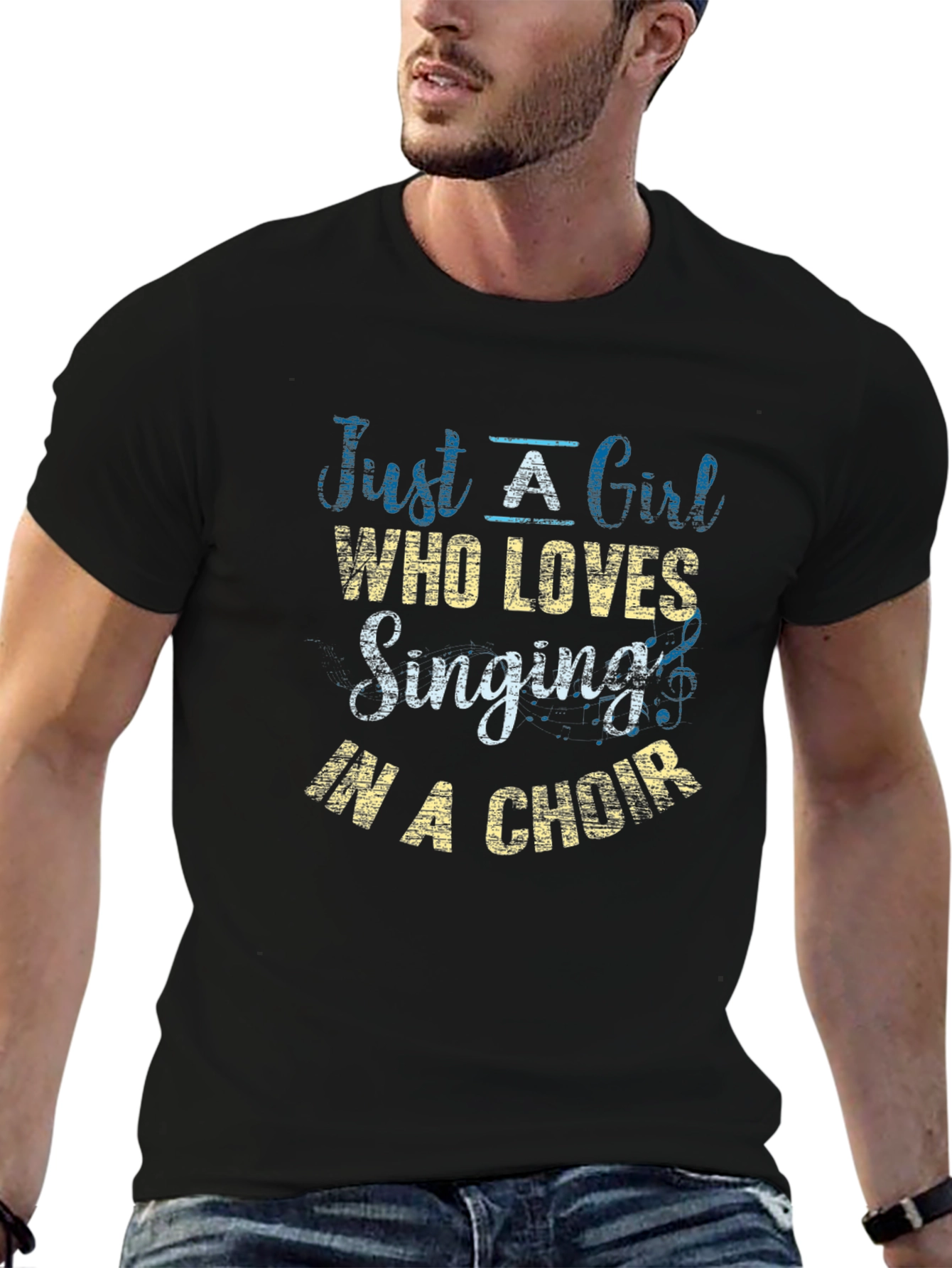 Just A Girl Who Loves Singing T-Shirt