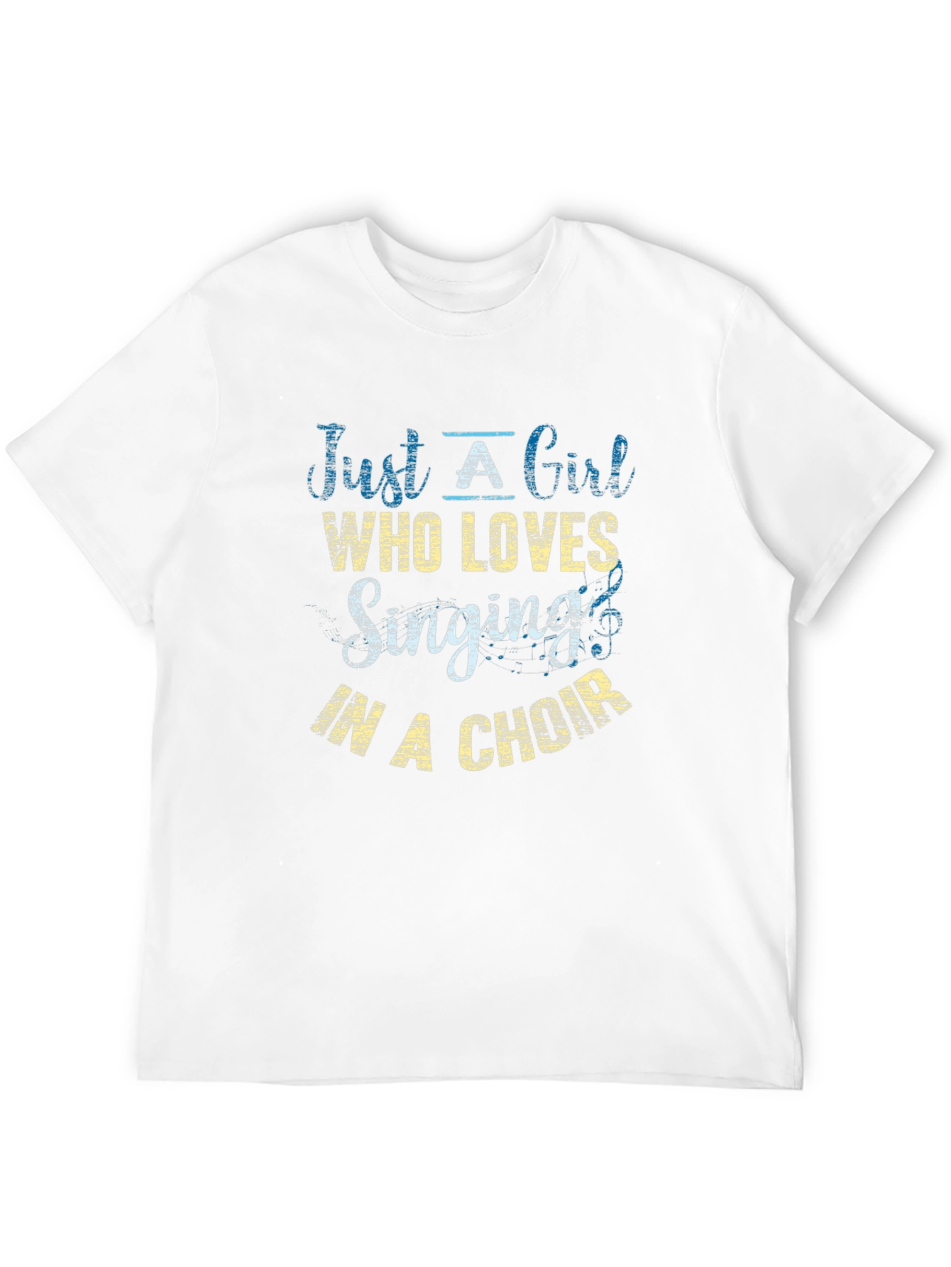 Just A Girl Who Loves Singing T-Shirt