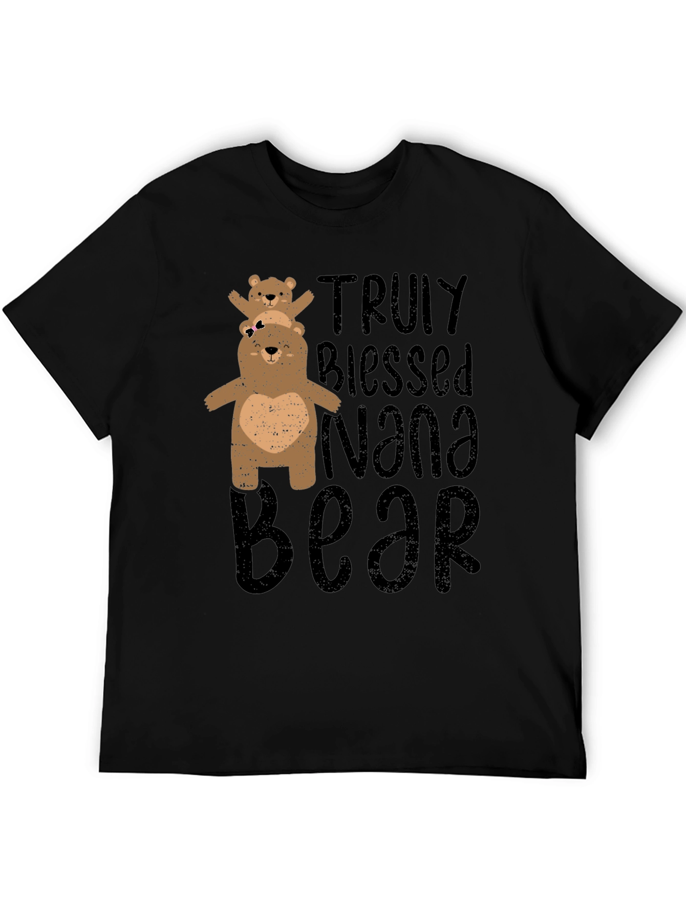 Nana Bear Graphic Tee - Truly Blessed Design