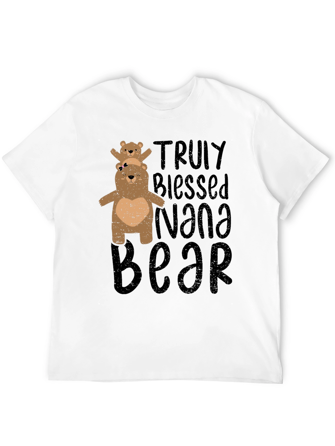 Nana Bear Graphic Tee - Truly Blessed Design