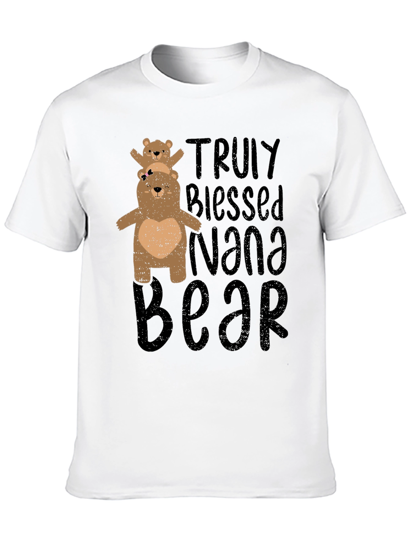 Nana Bear Graphic Tee - Truly Blessed Design