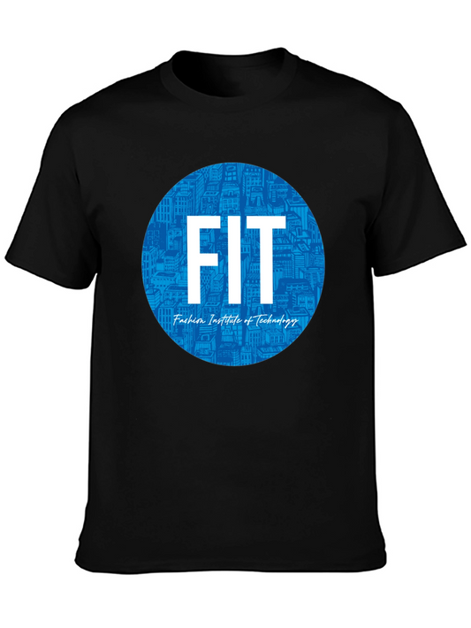 FIT Fashion Institute Tee - Black Cotton Blend