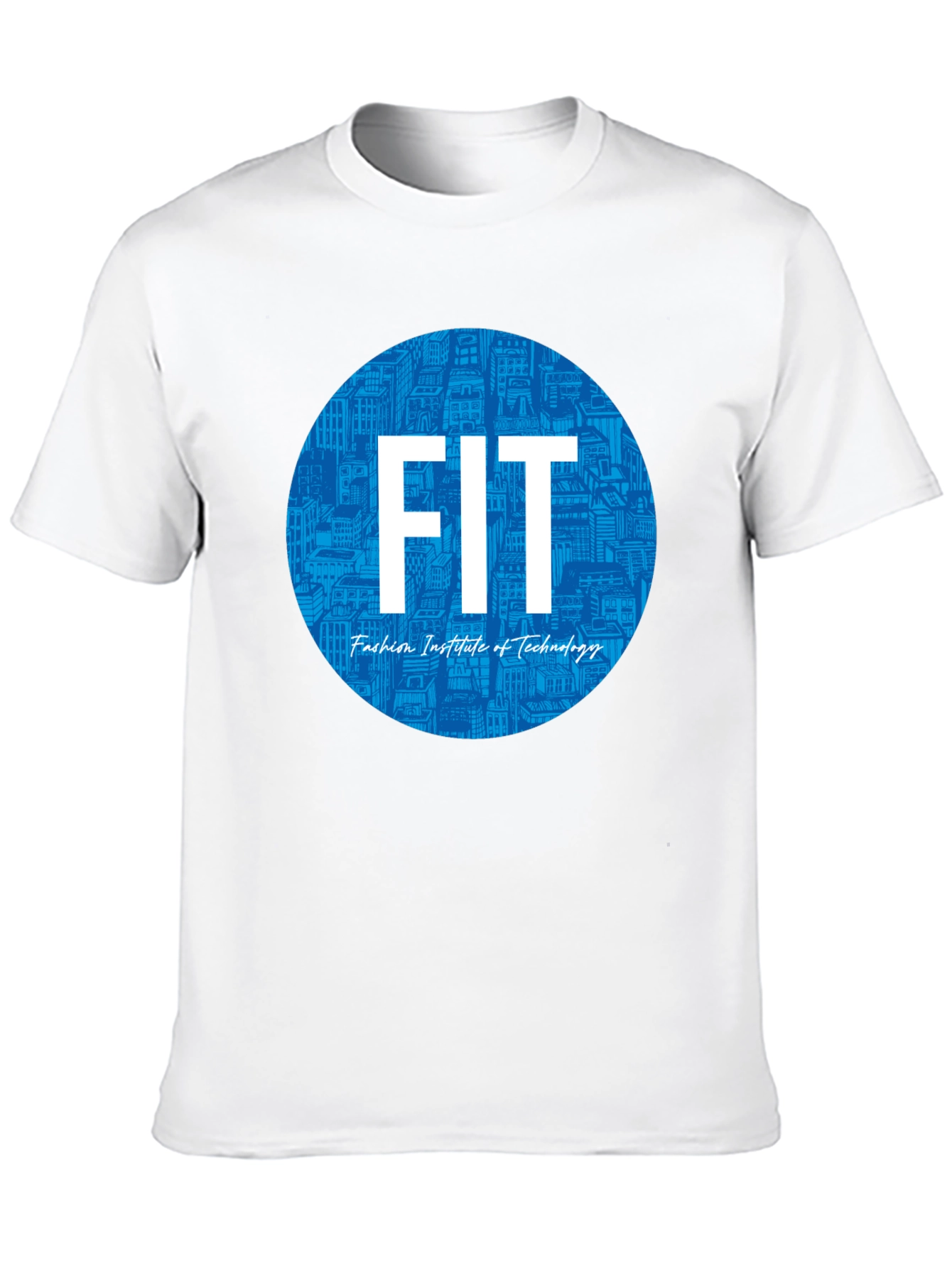 FIT Fashion Institute Tee - Black Cotton Blend
