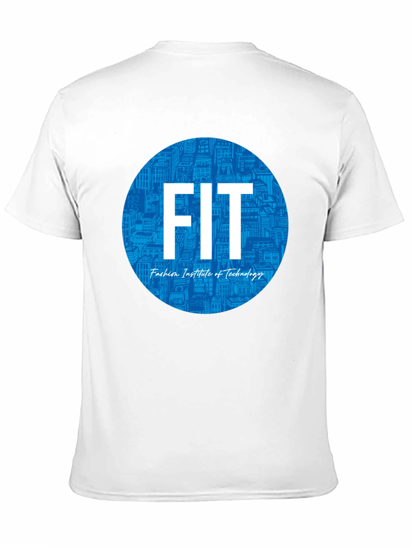 FIT Fashion Institute Tee - Black Cotton Blend