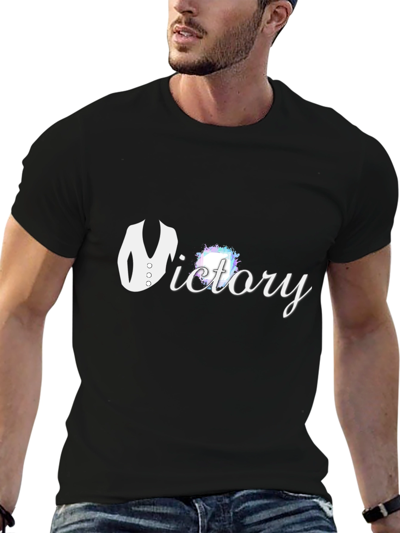 Victory Tee - Stylish Graphic Print