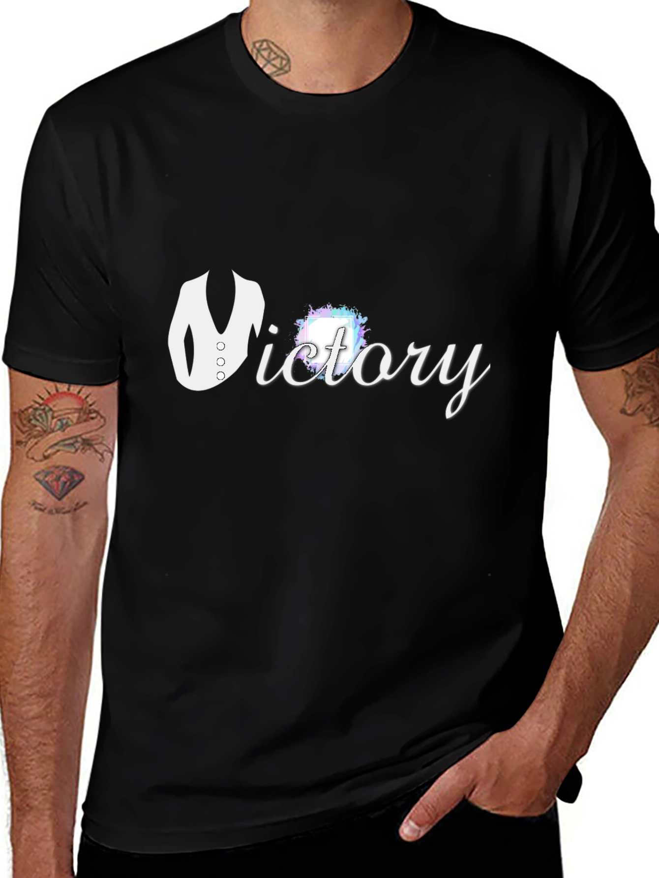 Victory Tee - Stylish Graphic Print