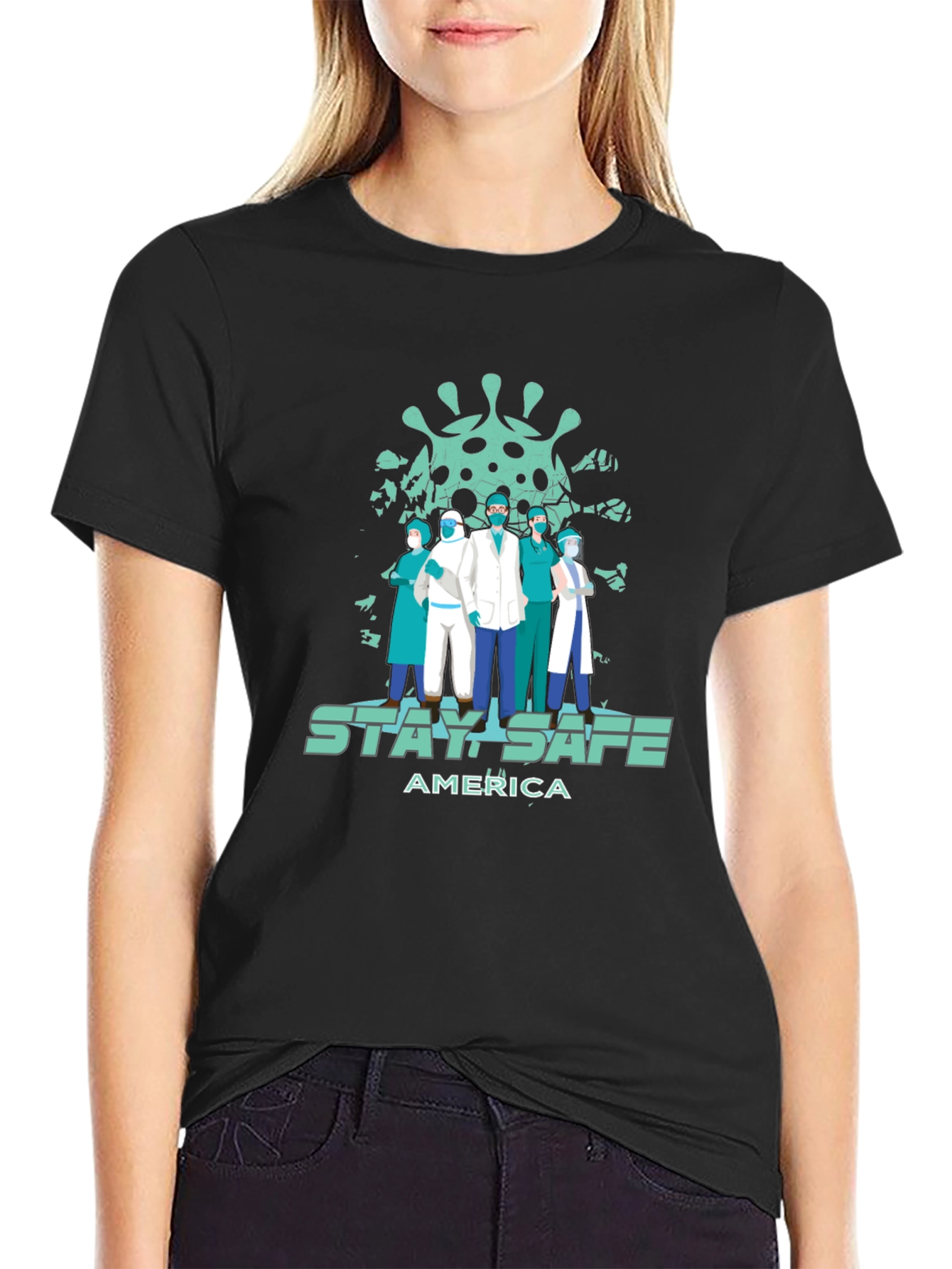 Stay Safe America T-Shirt - Graphic Tee