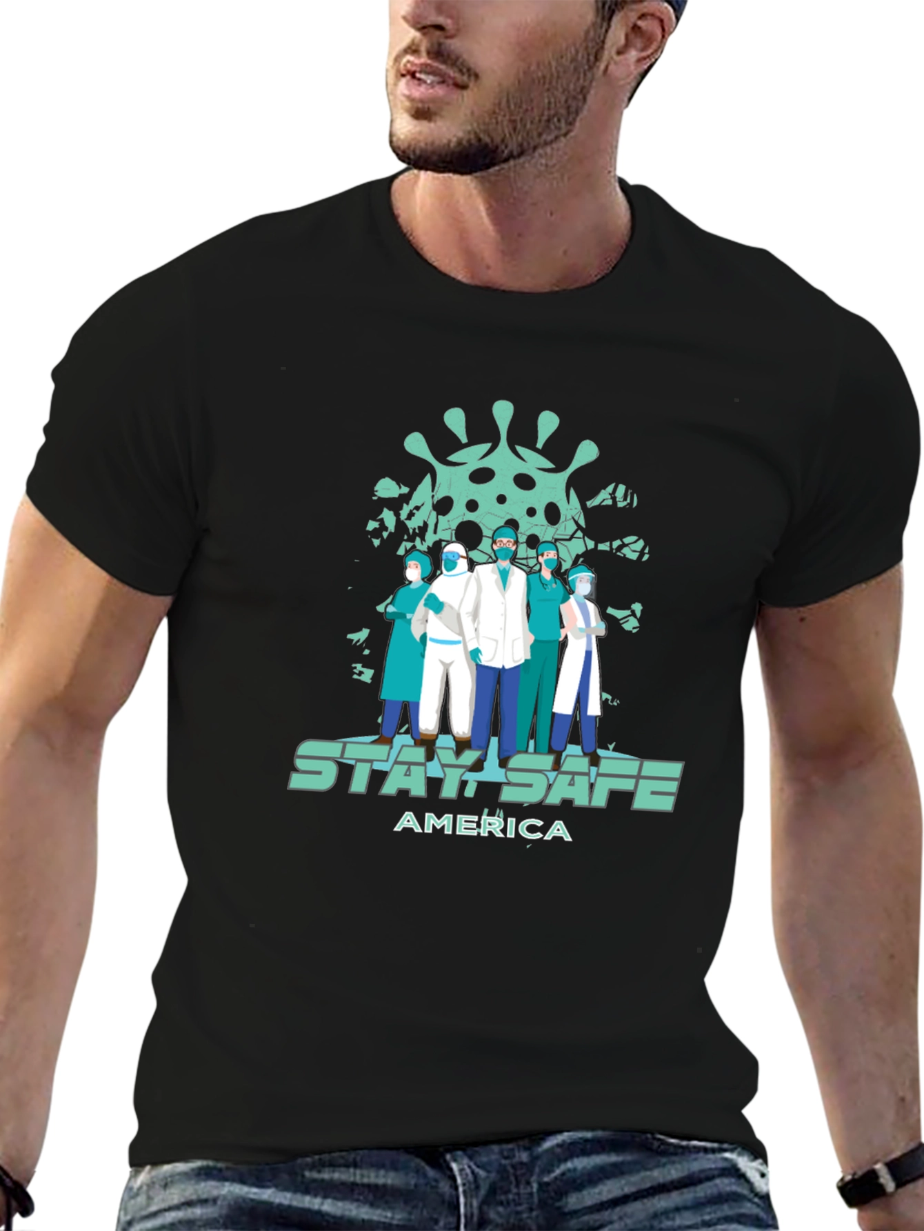 Stay Safe America T-Shirt - Graphic Tee