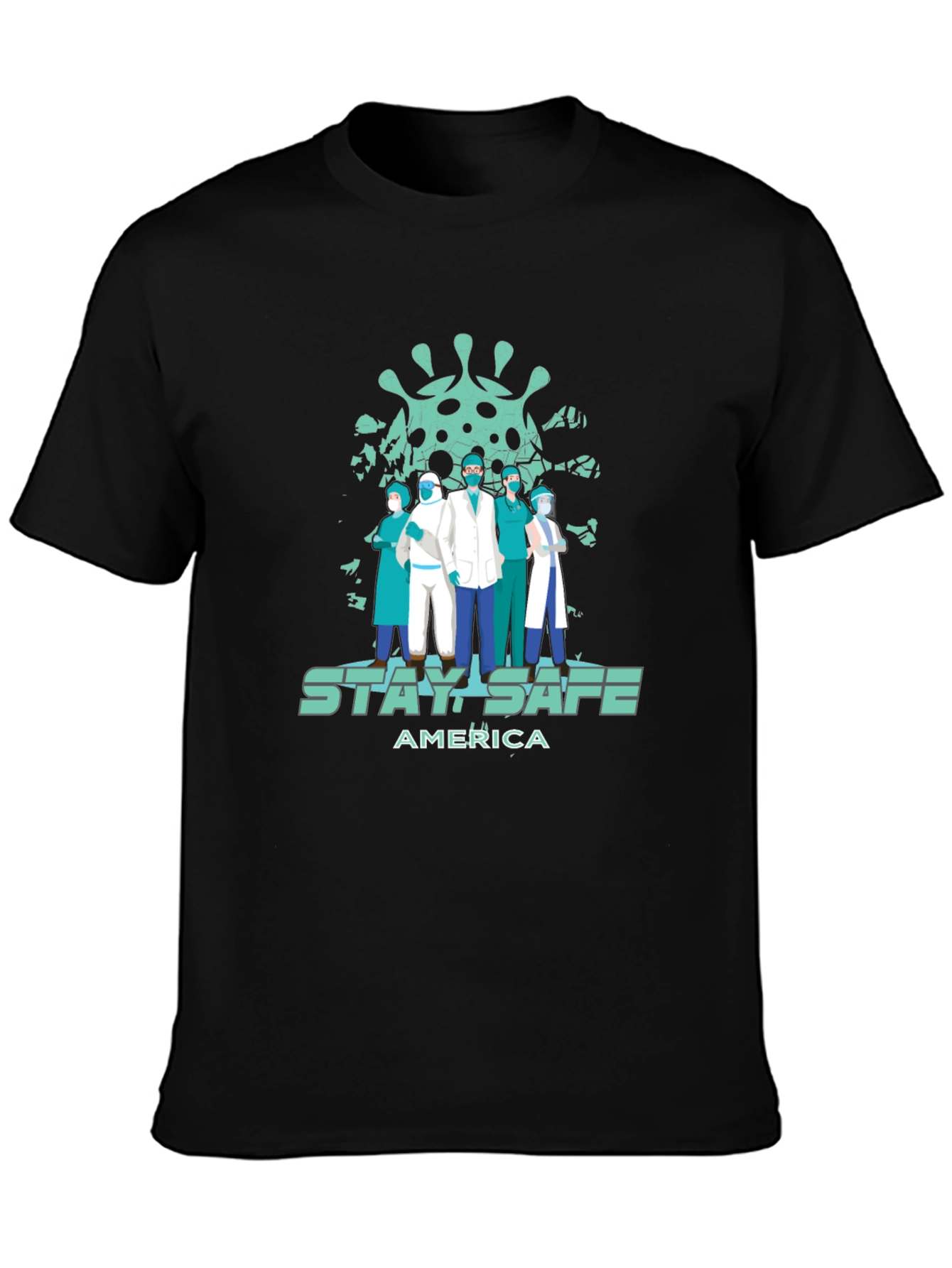 Stay Safe America T-Shirt - Graphic Tee